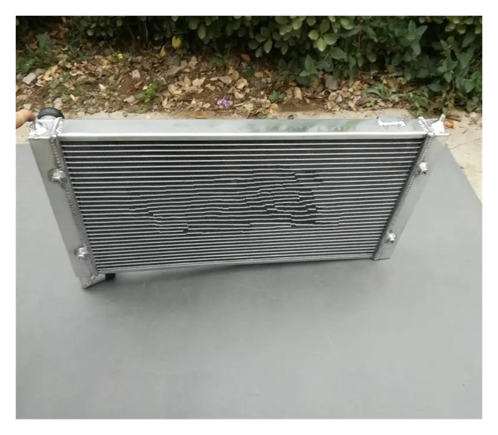 Pasuje Do Golfa 2 Corrado VR6 Turbo 1991-1995 Ręczny Grzejnik MTAluminum + Wentylator Intercooler do turbiny samochodowy