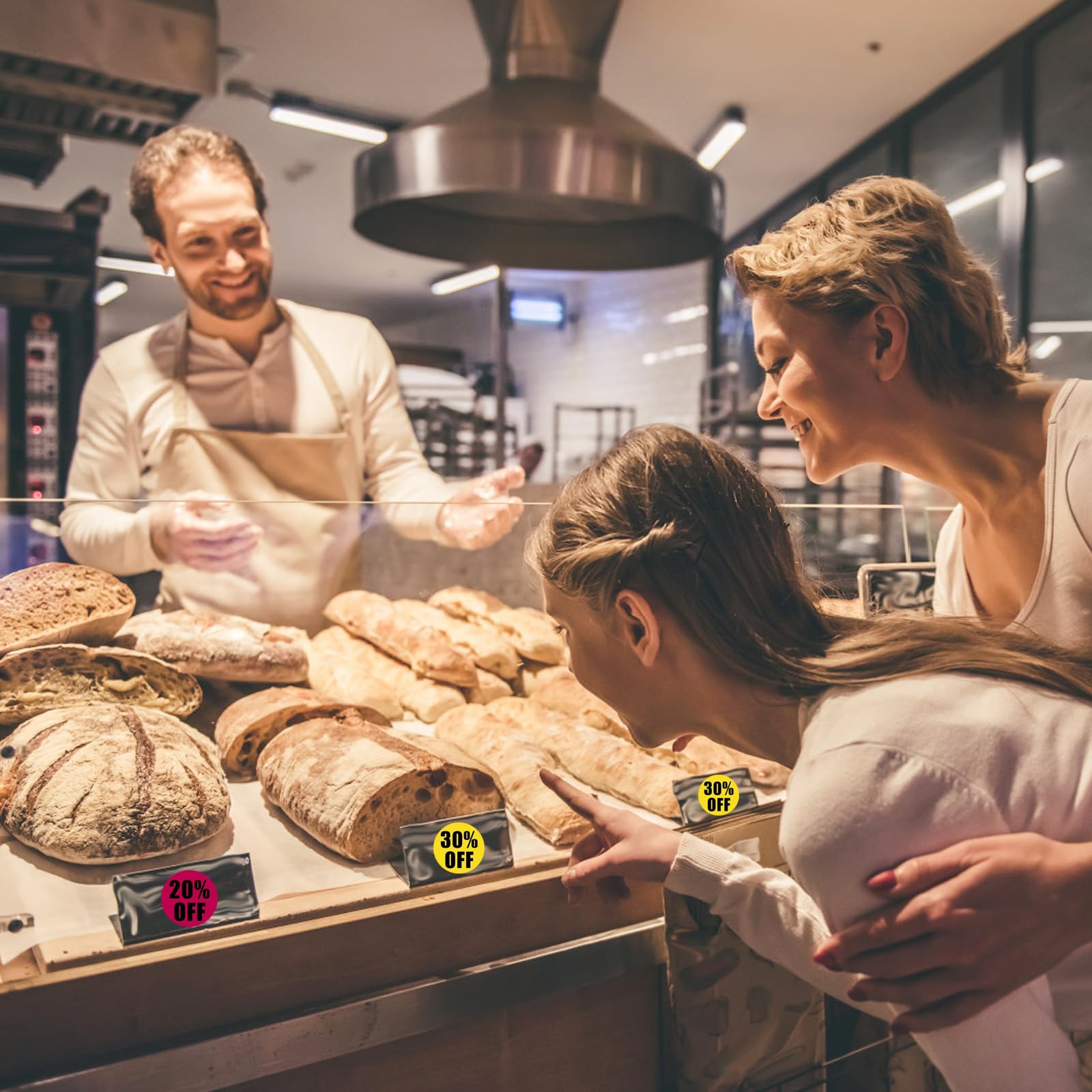 2000 Adesivi Sconto 60% Rotondi – Etichette Promozionali Da 2,5 Cm Per Negozi E Supermercati
