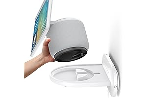 PlusAcc Stand for Echo Show 10: Space Saving Wall Mount Holder for Echo Show 10