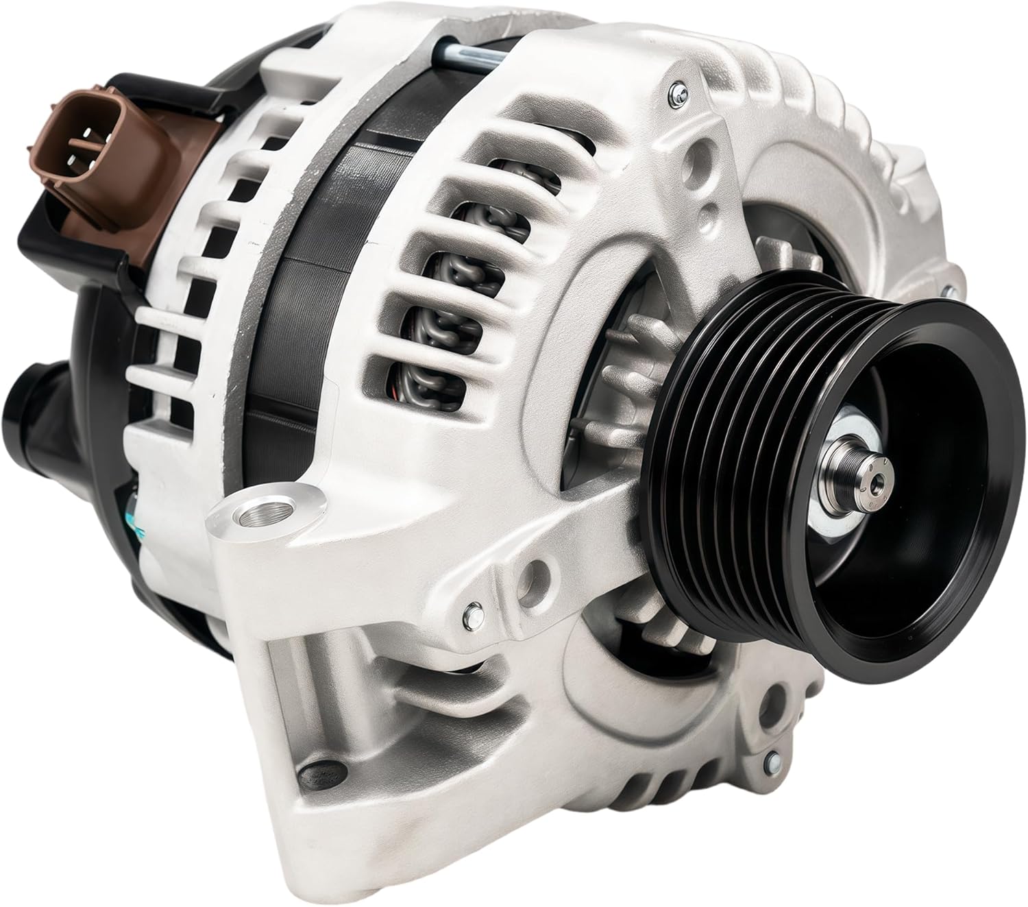 13980 Alternator Compatible with Acura CSX 2006-2008, Acura TSX 2004-2008, Honda Element 2003-2009, Accord 2003-2007, Automotive Replacement Alternators CSC29, 1042104732