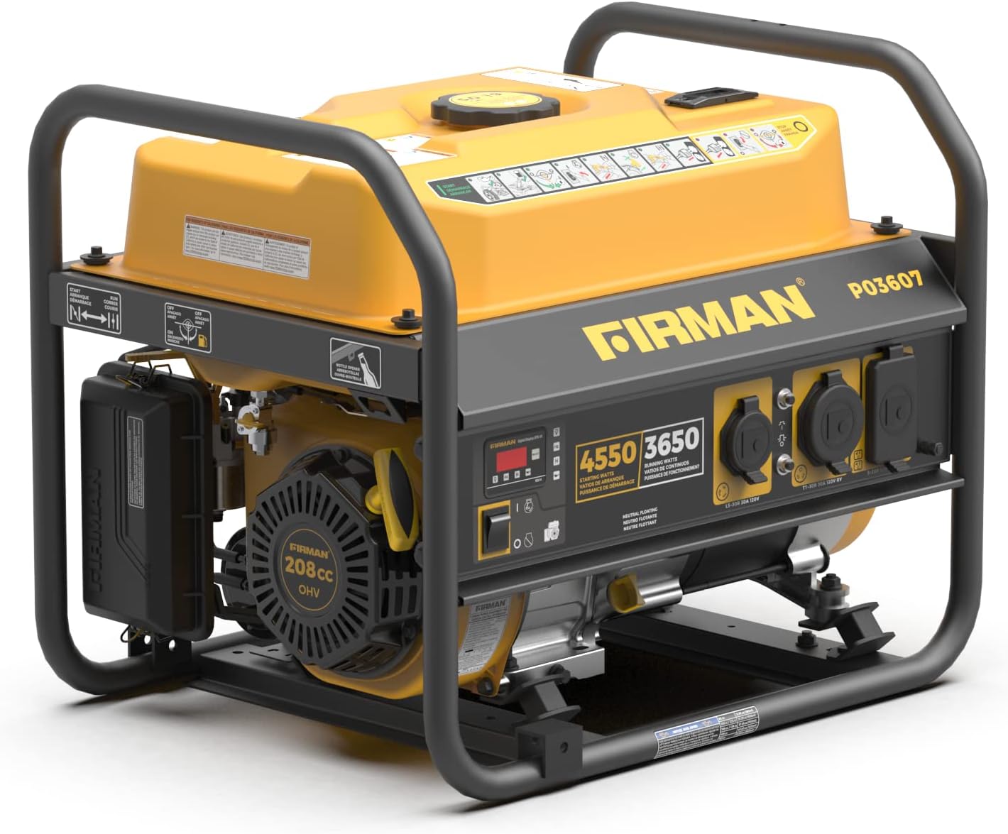 FIRMAN P03607 Extended Run Time Portable Generator