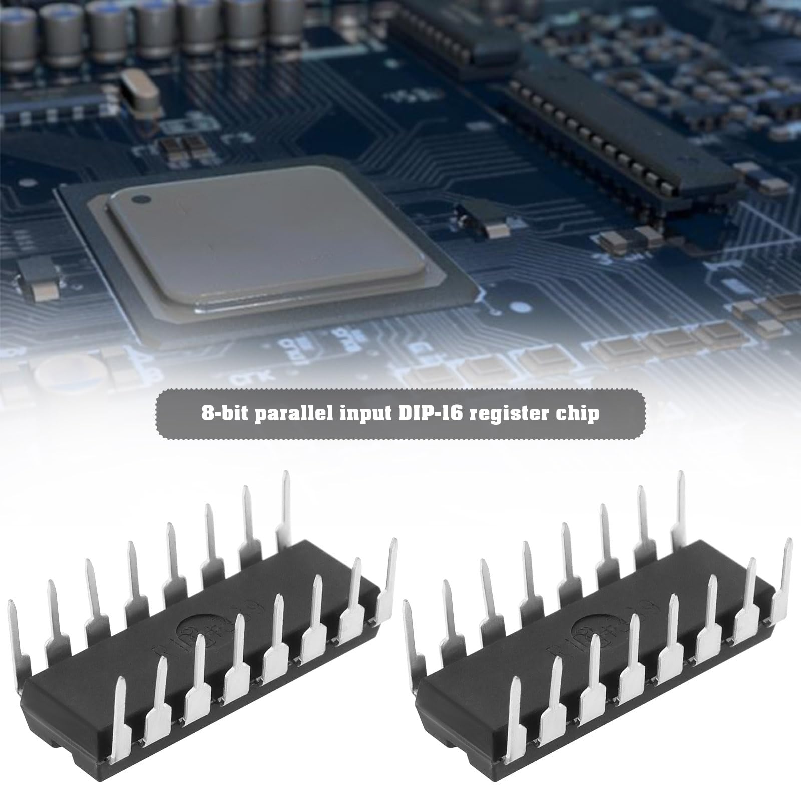 25Pcs DIP16 IC 8BIT Registro di spostamento parallelo/uscita seriale Computer a 16 pin Dispositivi con foro passante SN74HC165N nero per strumenti di comunicazione
