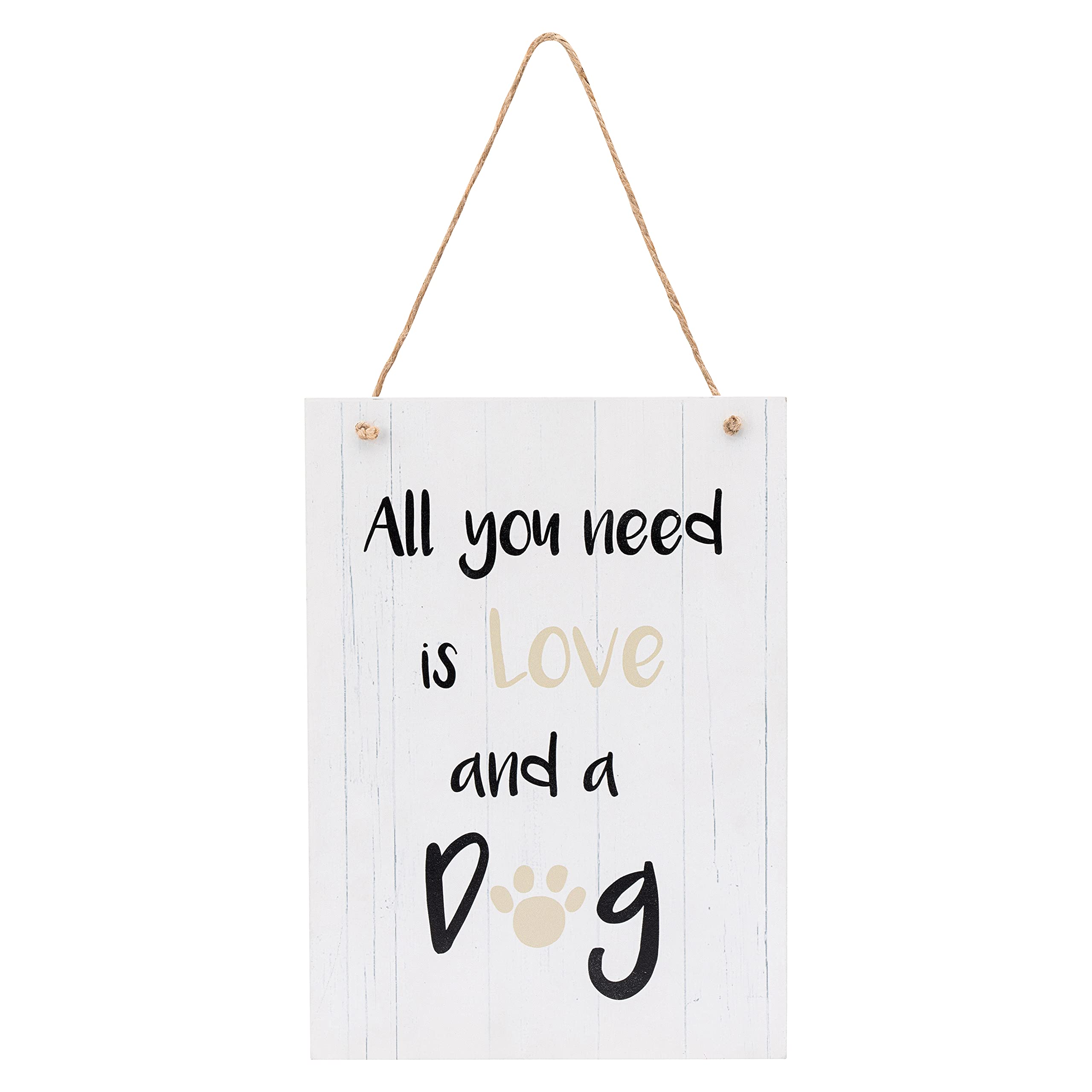 Playful Pets Dog Hanging Wall Sign from B&Q