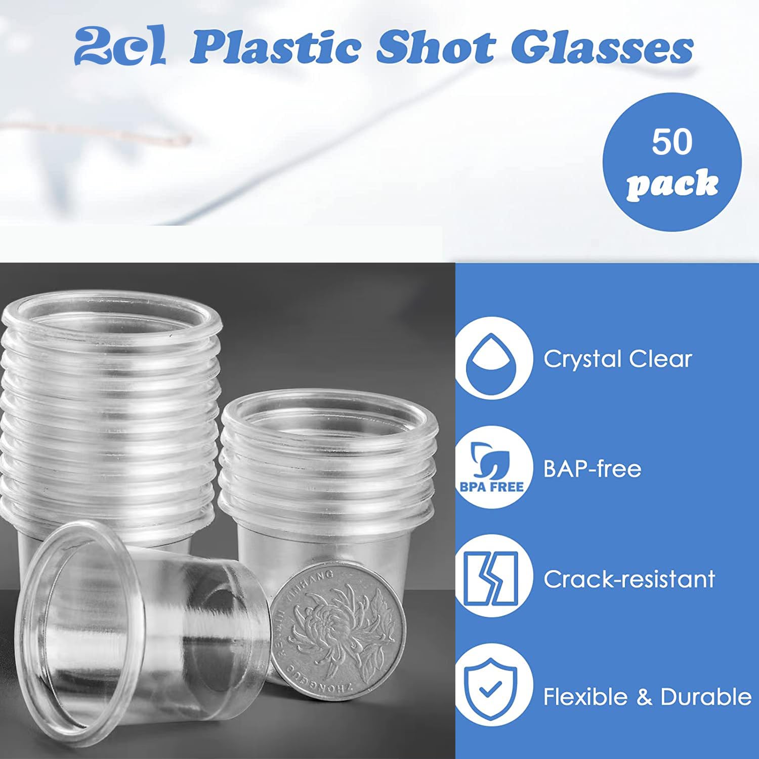 ALIMOTA - Lot de 4 Verres en Plastique Rigide, 385ml - Verres ALIMOTA - Lot de 4 Verres en Plastique Rigide, 385ml - Verres