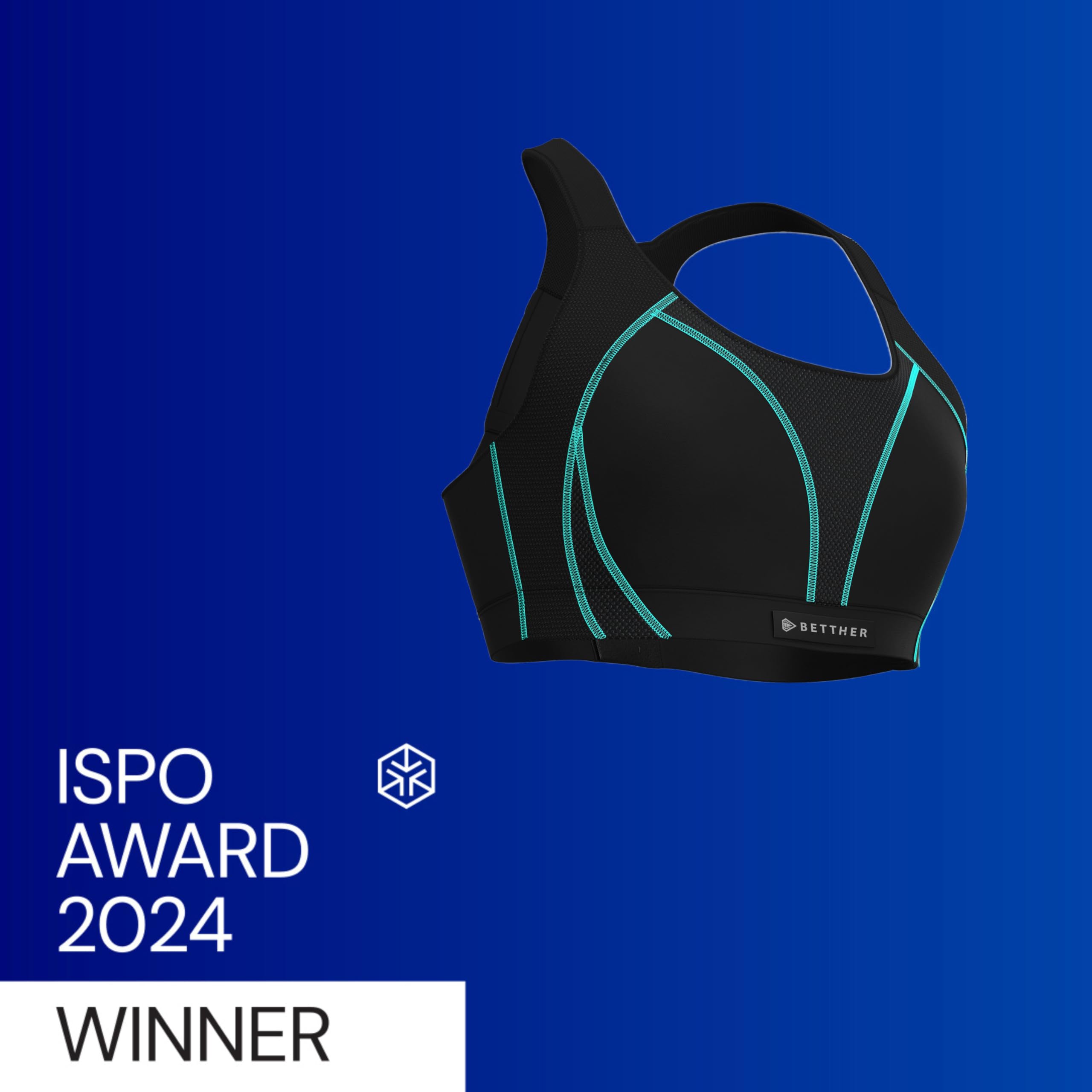 SOXPro GEARXPro - Reggiseno Sportivo Donna - BettHer Bra Antishock+ – Gel Protettivo, Sostegno Forte - Regolabile - ISPO Award 2024 - Palestra, Sport e Yoga
