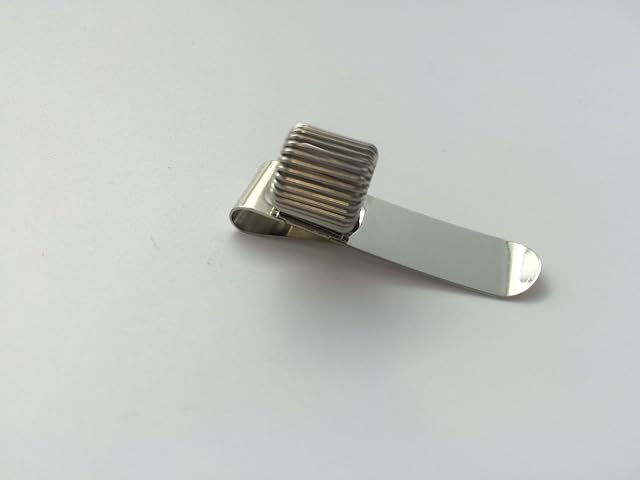 Single Metal Pen Holder with Pocket Clip - Doctors, Nurse, Uniform etc