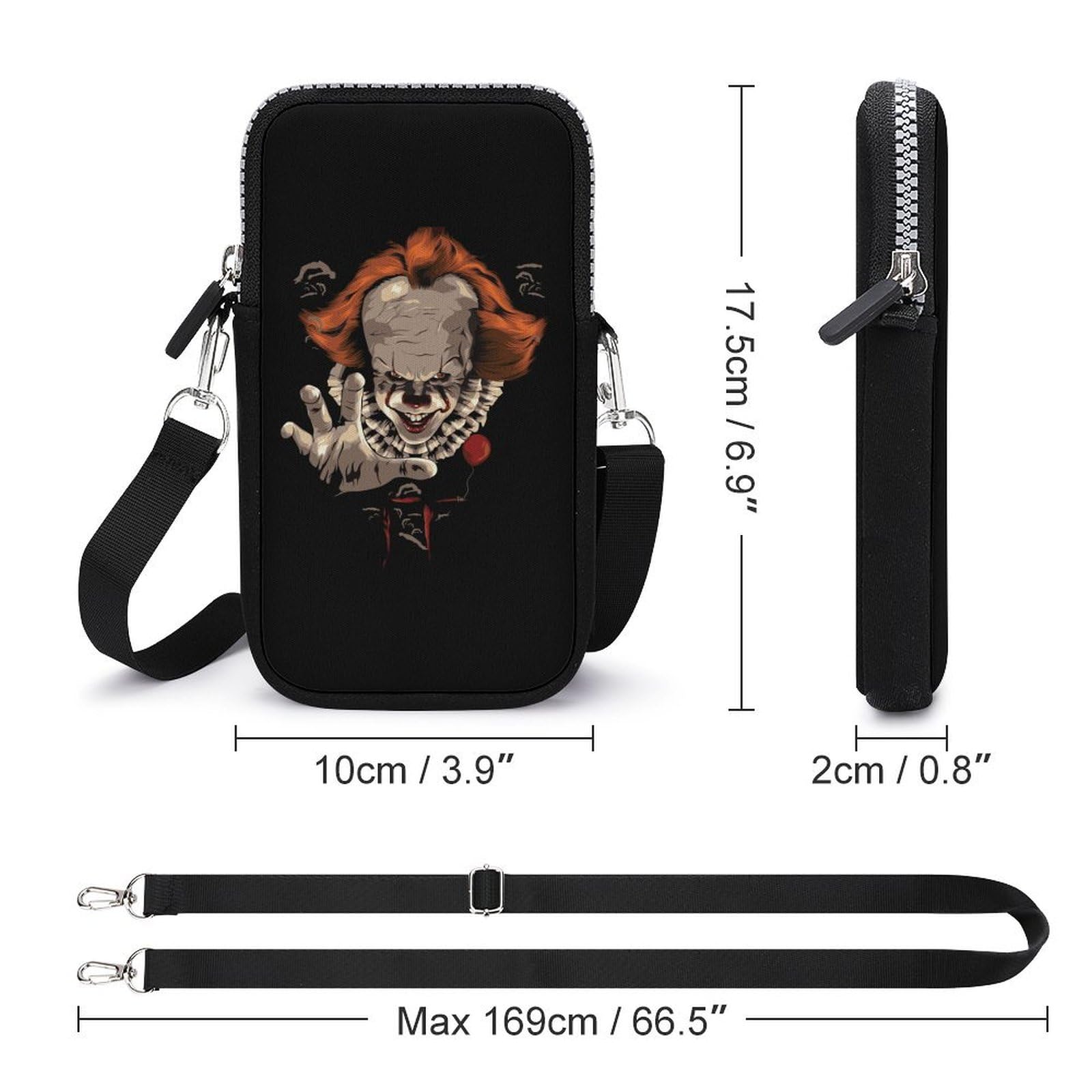 Amazon.co.jp: ショルダーバッグ ペニーワイズ IT イット スマホポーチ 