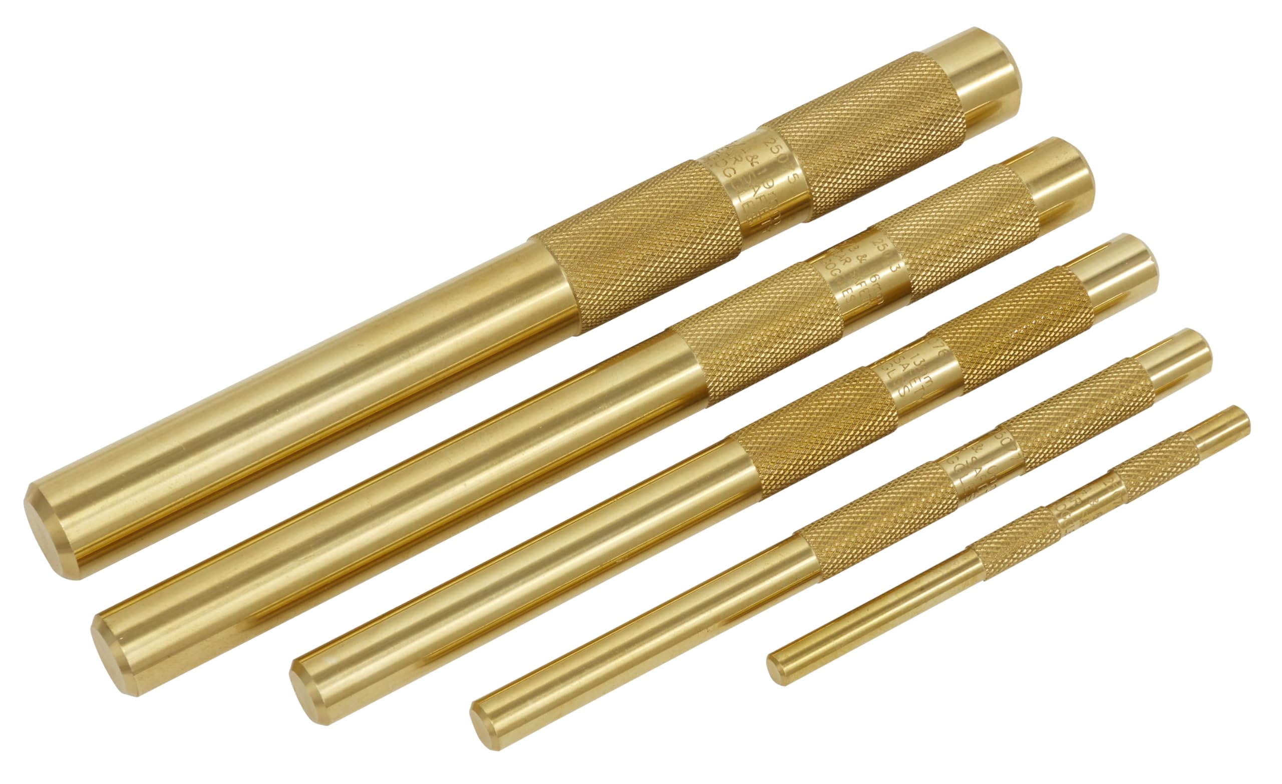 Sealey 5Pc Brass Punch Set - Akb05