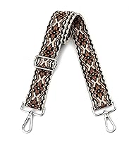 Vista 16 de Correa de Bolso Ancha Correa de Hombro Ajustable Correa de Repuesto Cruzada Correa de Bolso de Hardware Plateado