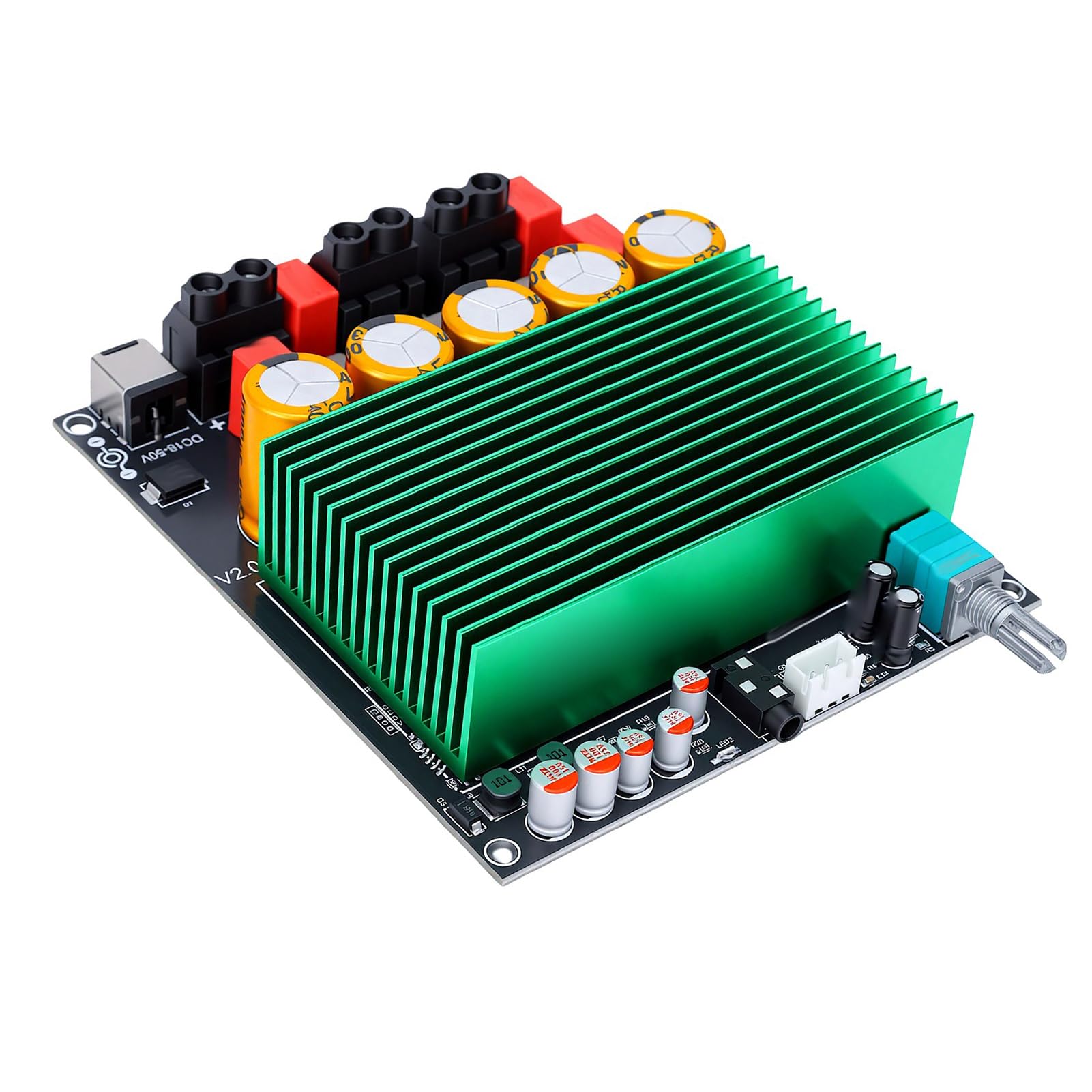 Eujgoov TPA3255 Podwójna Płyta Wzmacniacza 1200W 2.0 Kanałowa do Systemu