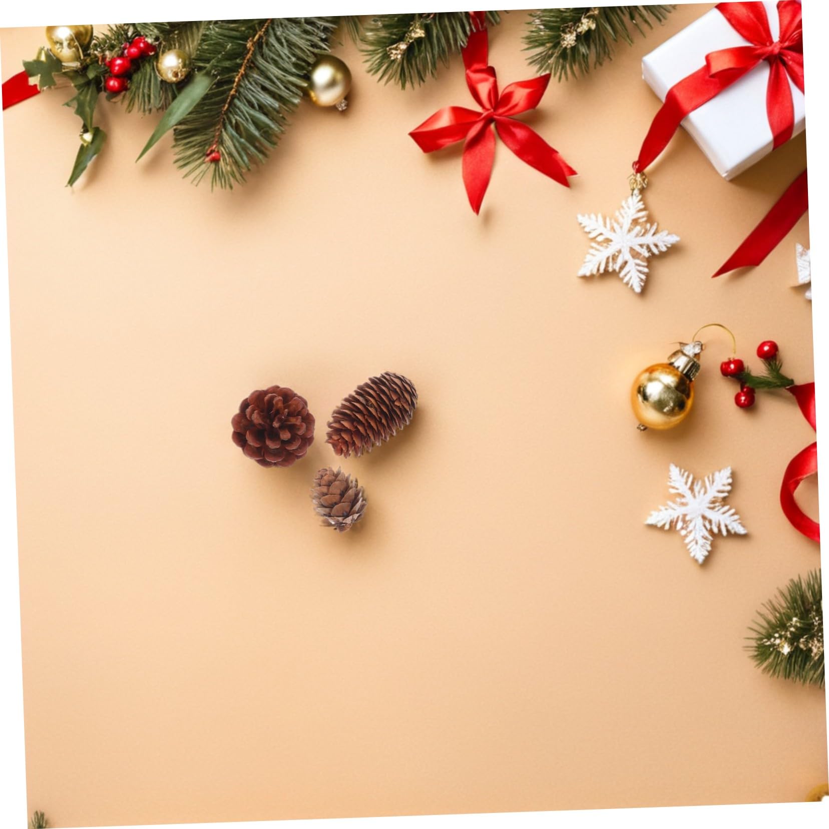 Zerodeko 120 Stück Teiliges Kleine Natürliche Tannenzapfen für Basteln und Dekoration Vielseitig Einsetzbar als Vase Füller oder Weihnachtsbaum Schmuck Nachhaltige Mini Pine Cones für
