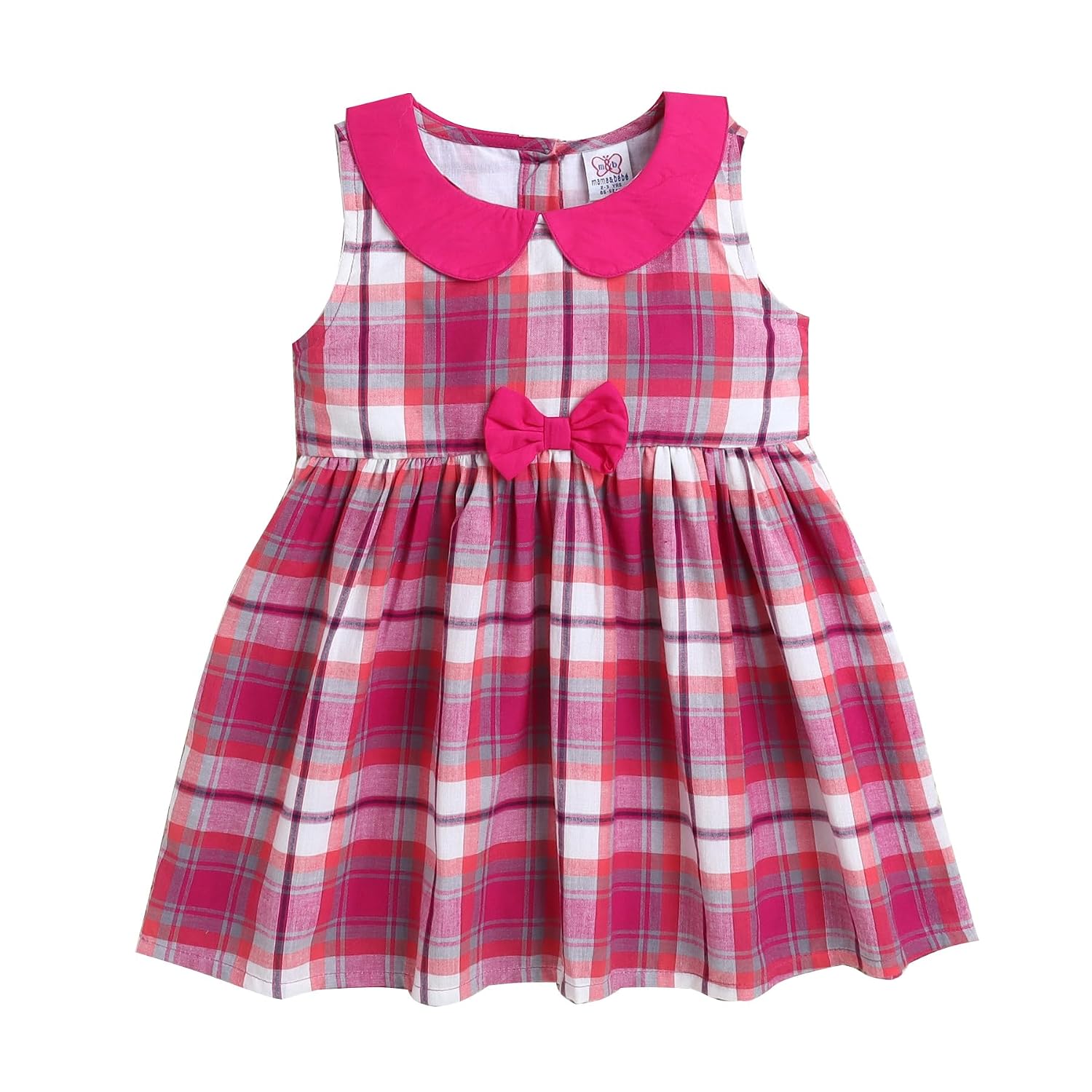 Mama & Bebe Baby Girls Dress Cotton Floral Prints Casual Sleeveless Dress with Soft Fabric for Girls Summer Wear - Review, Price and Buying Guide