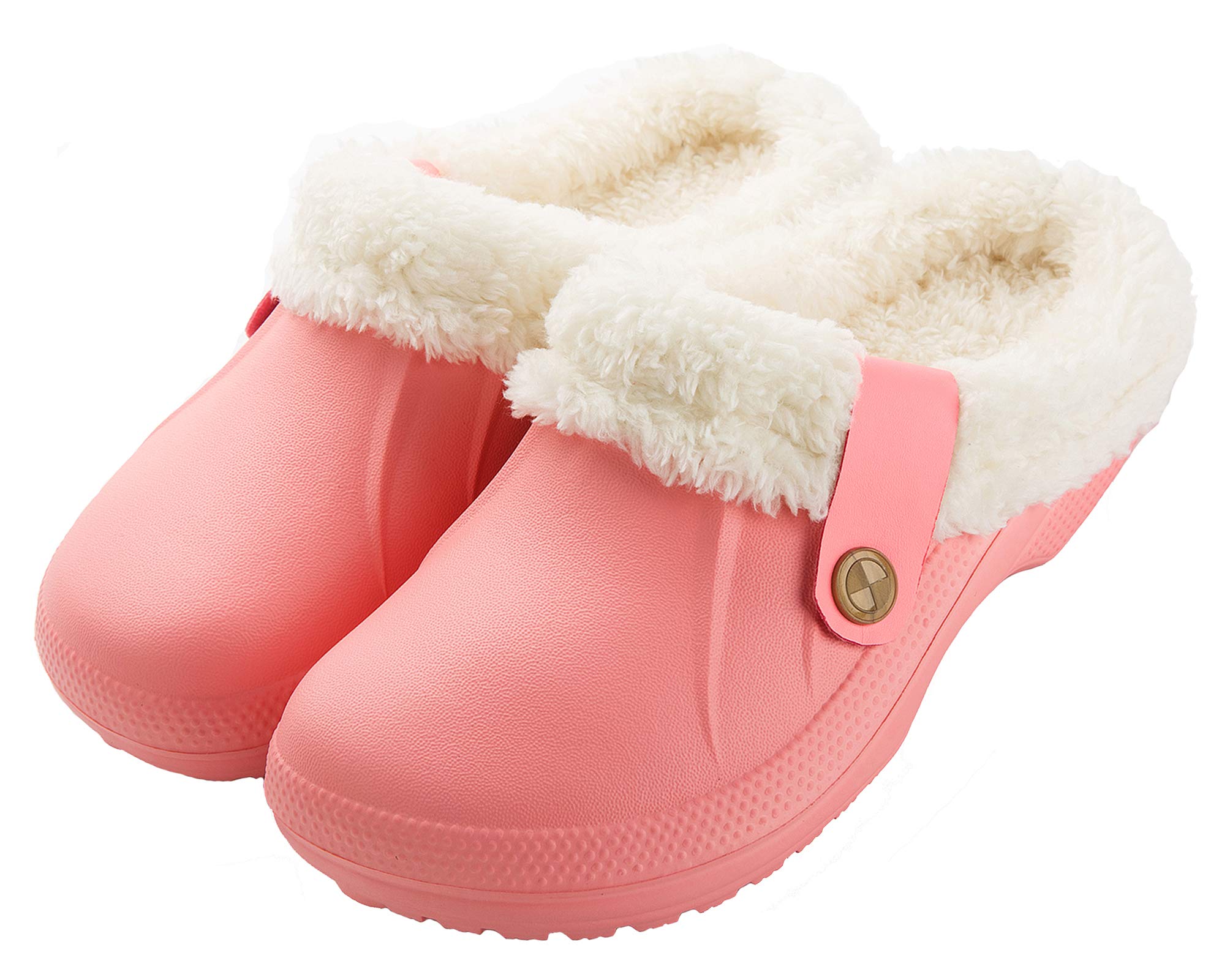 CELANDA Pantofole Invernali Donna Uomo Zoccoli e Sabot Unisex Ciabatte da casa Impermeabile Antiscivolo Scarpe da Giardino All'aperto/Interno,GR.35-47