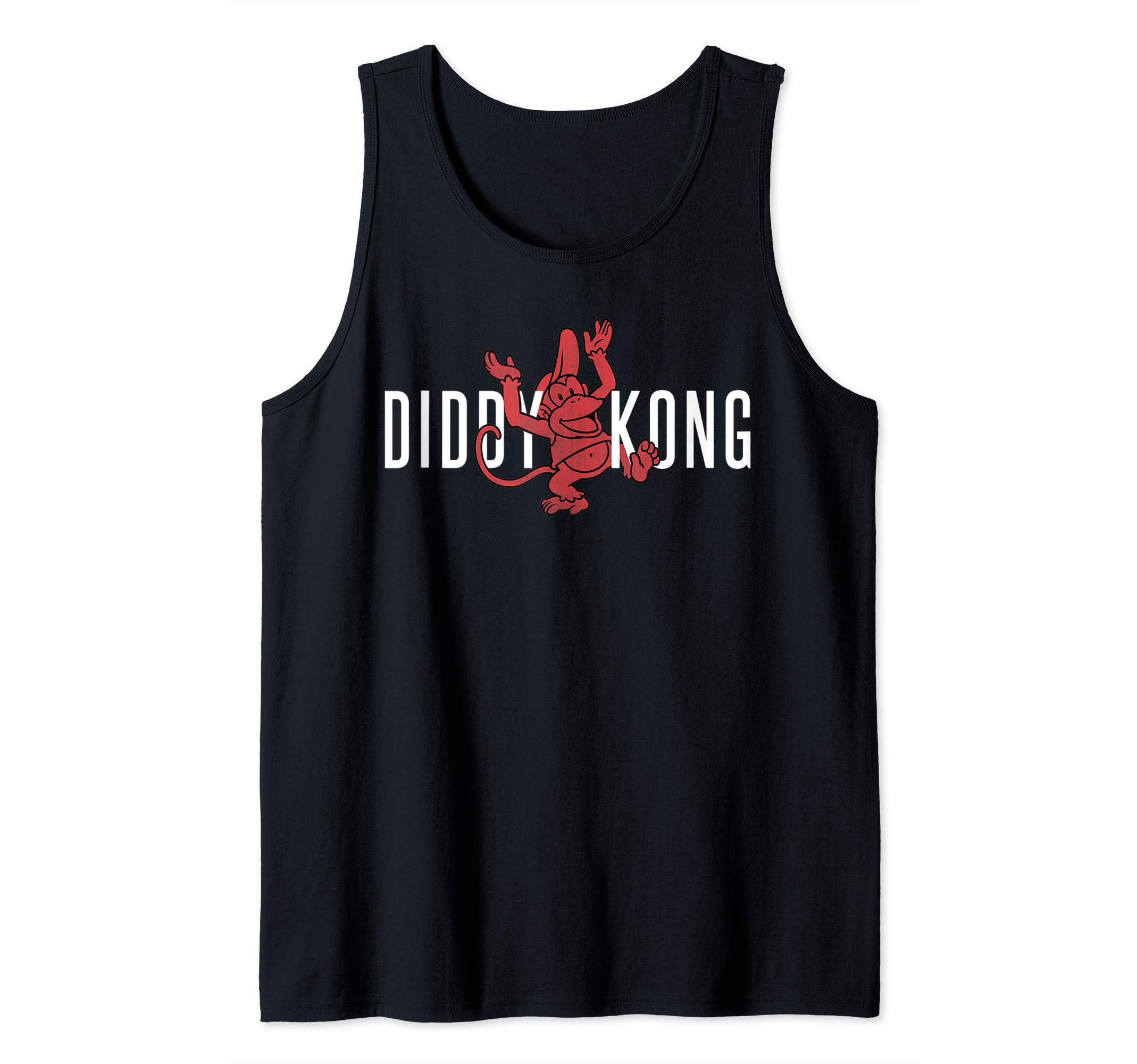 Nintendo Donkey Kong Diddy Kong Happy Logo T-Shirt Tank Top