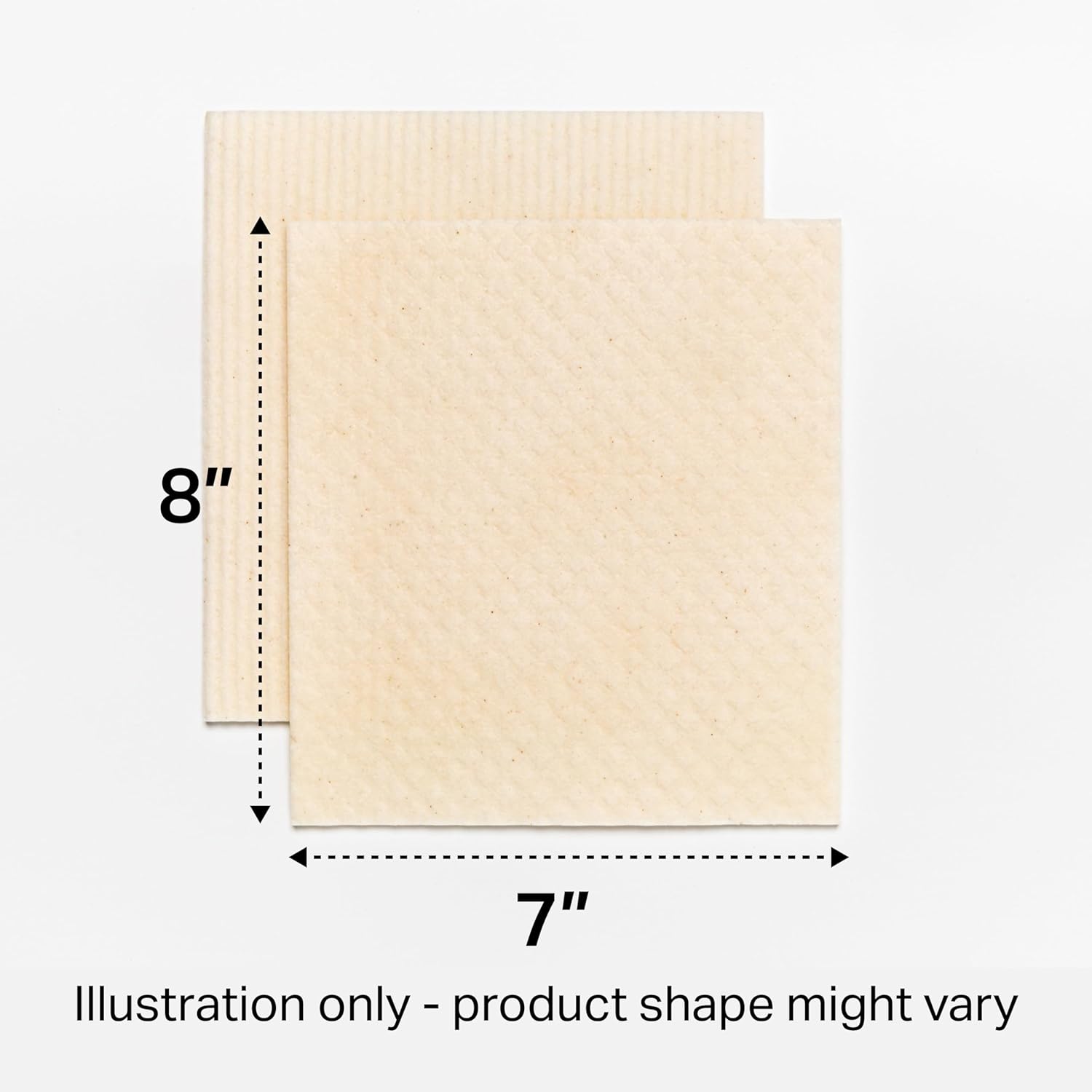 Swedish Wholesale Dishcloths Reusable 8" x 7" Sponge Cloths, Bulk 10 Pack of High Absorbent Cellulose Dish & Kitchen Cleaning Hand Towels, Wring to Dry & Machine Wash, Odor Resistant, Assorted Colors - Image 9