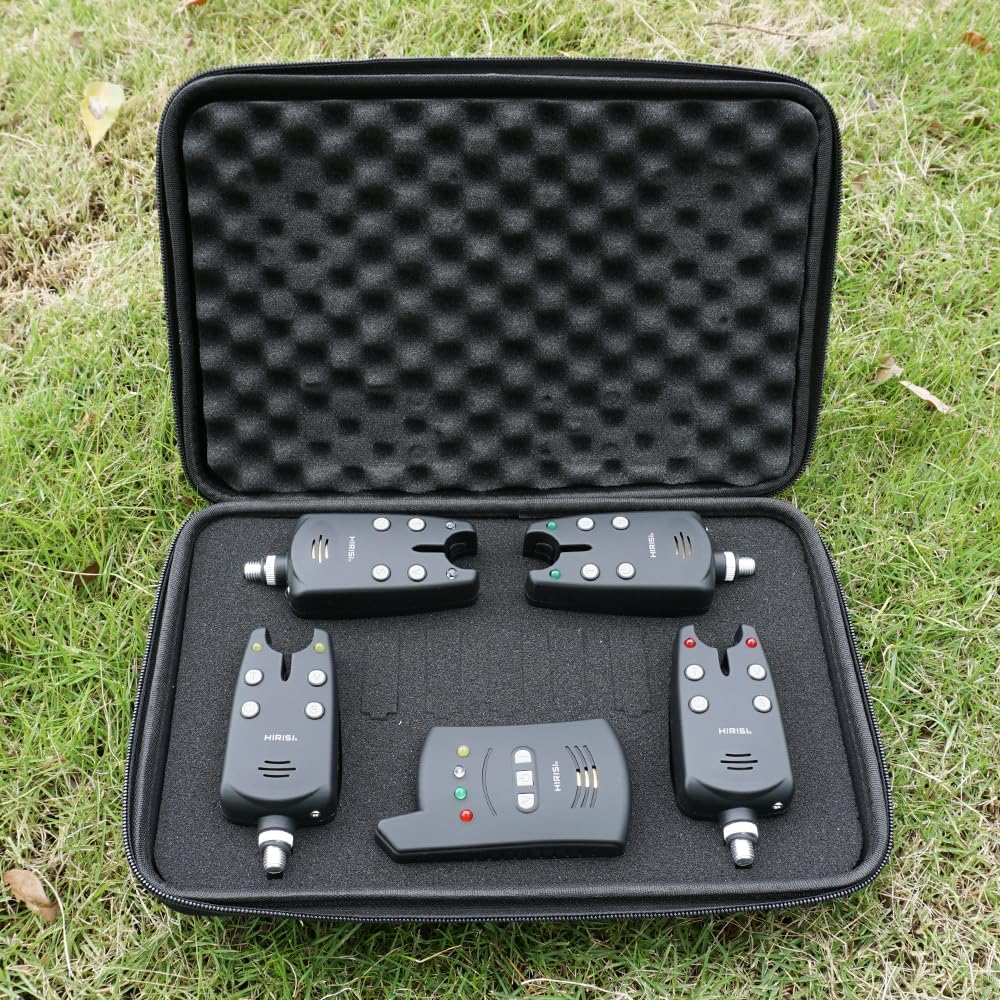 Hirisi Tackle Juego de alarma de pesca inalámbrica B1236