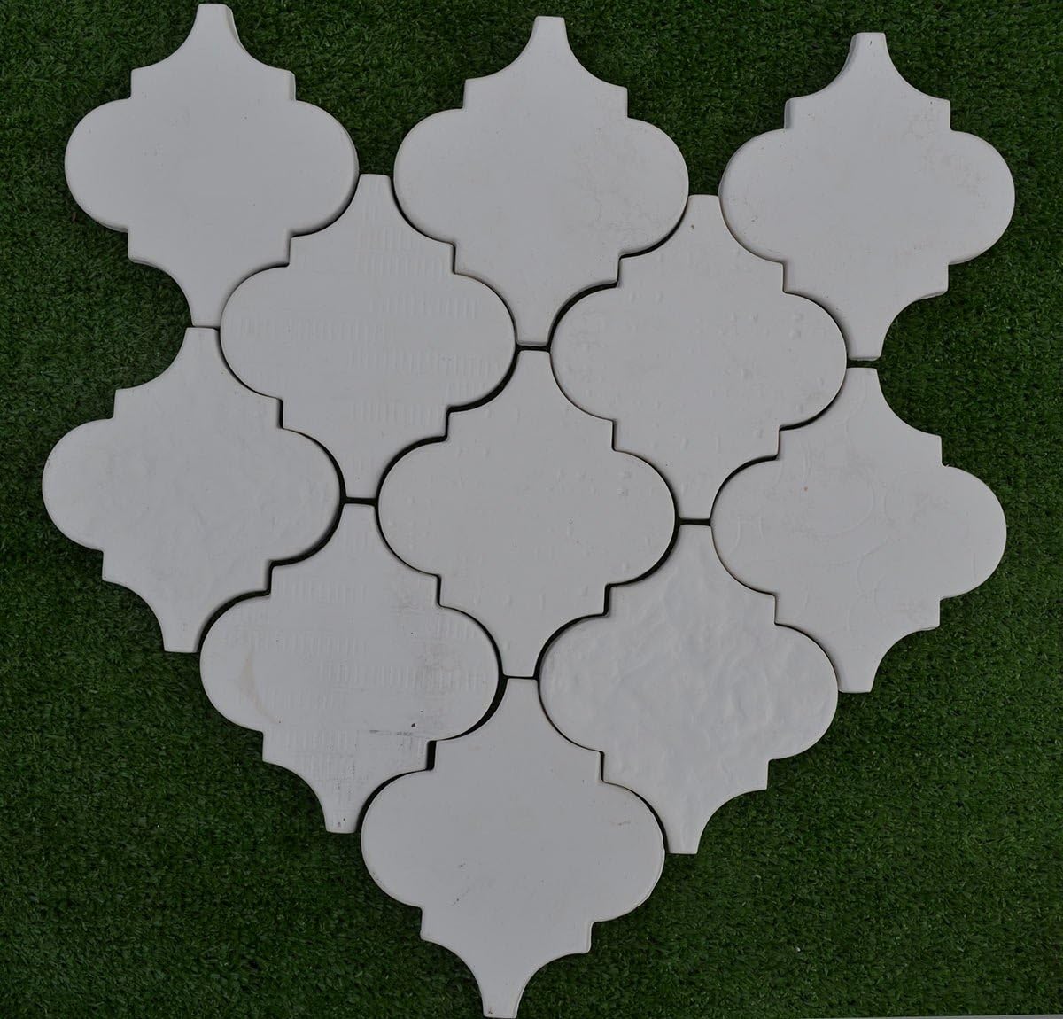 SvitMolds Molds DIY Set 16 pcs Molds Plaster Concrete Tiles Wall Tiles Modern Decor Wall Stone Form W20