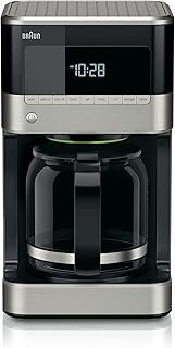 Braun Brew Sense Drip Coffee Maker, 12 cup, Black