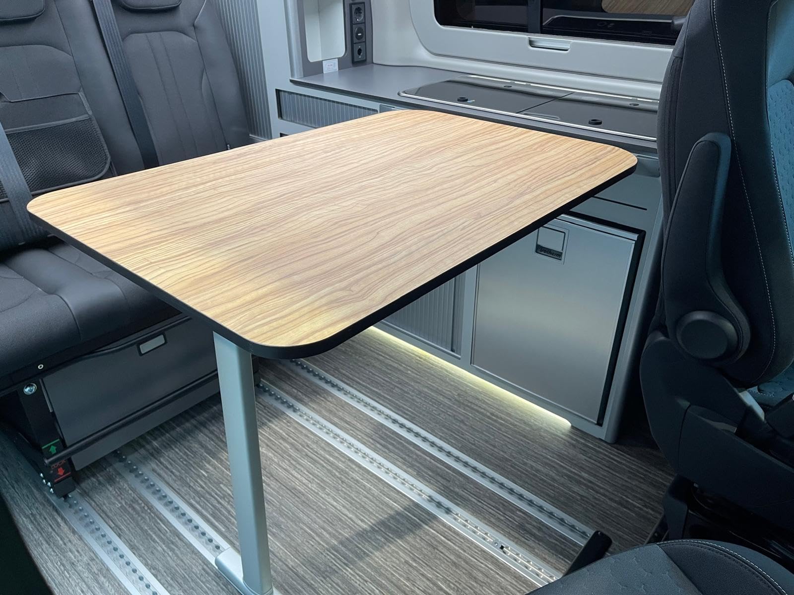 Genérico Kit Mesa Interior para Furgoneta Camper 90x60 cm