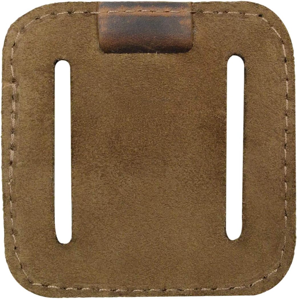 Hide & Drink, Belt Key Holder, Vintage Keychain Organizer, Accessories, Classic Travel & Commuter Essentials, Full Grain Leather, Handmade, Bourbon Brown