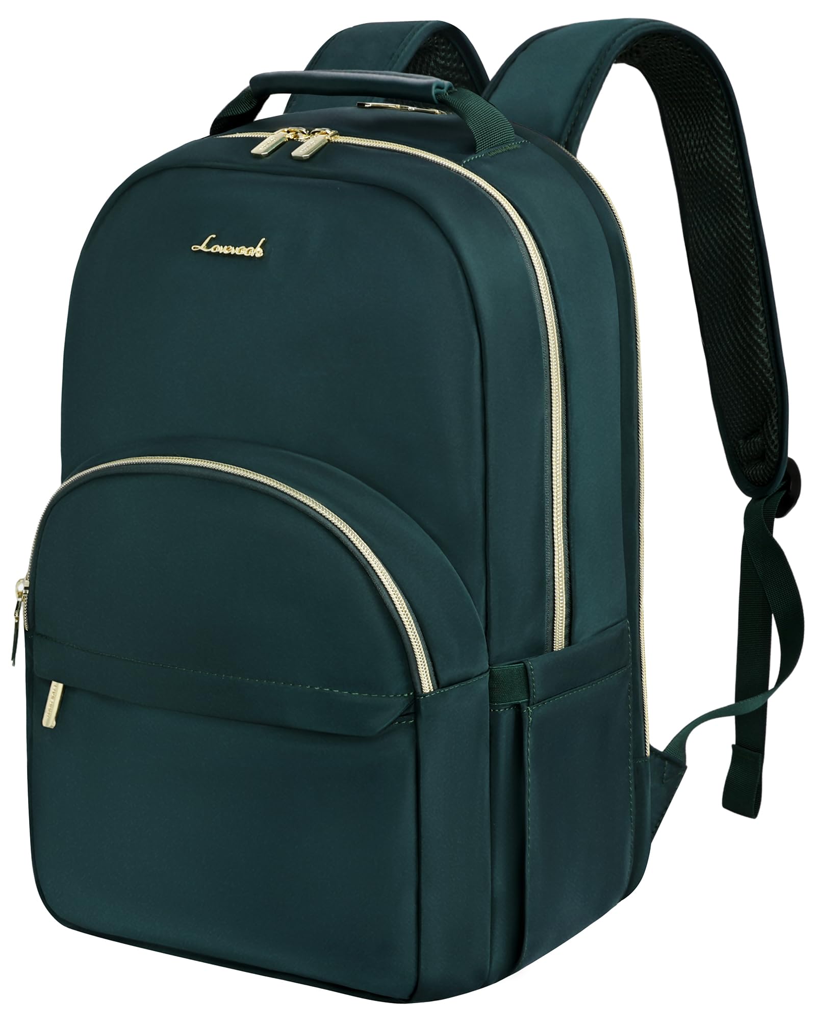 LOVEVOOK Work Backpack for Women, fits Inch Laptop, Large Capacity  Laptop Backpack with Luggage Strap, Waterproof Lightweight Backpack Purse