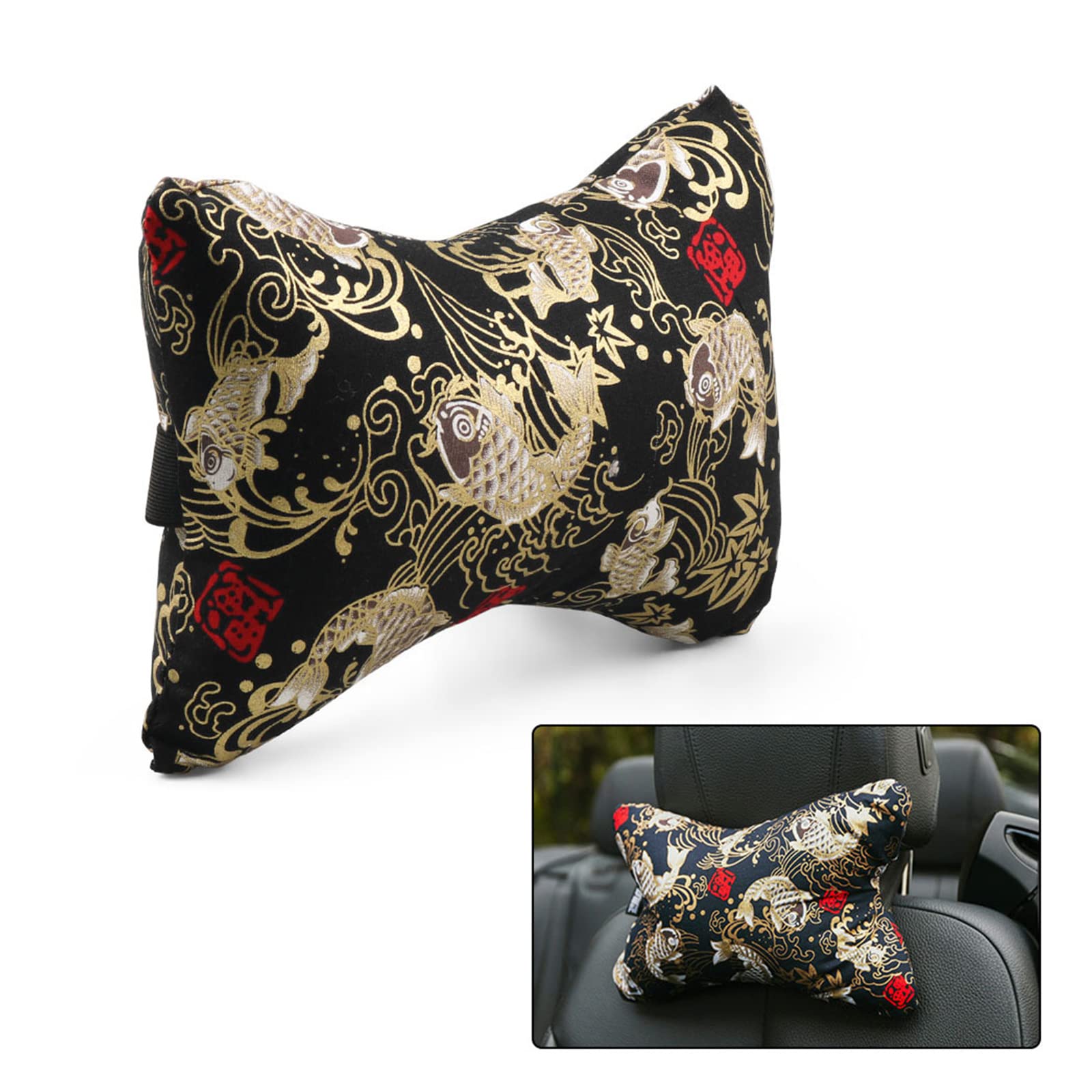 Obotsnoi Car Headrest Pillow Neck Pillow for Car Comfortable Soft Seat for Driving Head Rest Cushion Cute Neck Seat Headrest Rest Cushion