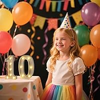 Vista 81 de Foaky LED Letter Lights Sign Marquee Light Up Letters Sign for Night Light Wedding/Birthday Party Battery Powered Christmas Lamp Home Bar