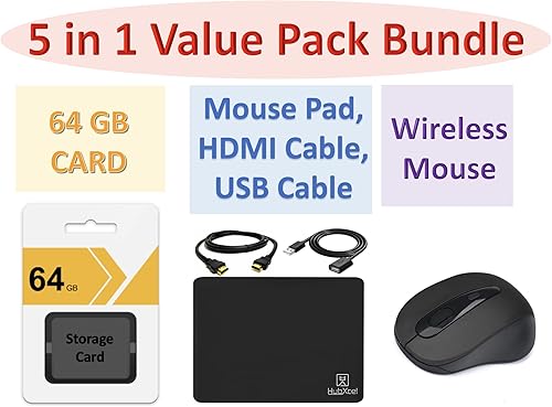 Miniatura 10 de HP Laptop ultraliviana HD de 14 pulgadas, procesador Intel Celeron de cuatro núcleos, 4 GB de RAM, 128 GB (64 GB eMMC+ tarjeta de 64 GB), Wi-Fi,