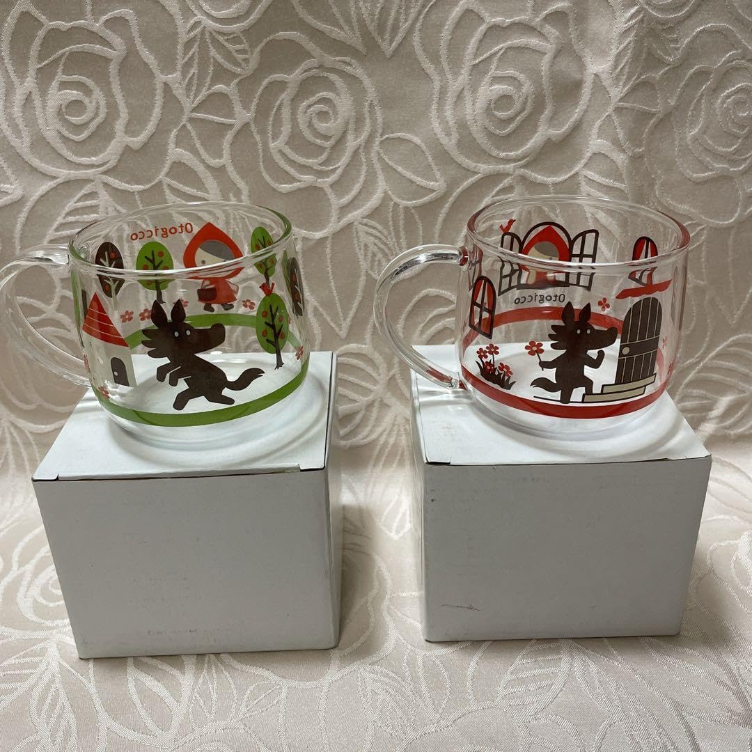 Amazon.co.jp: デコレ耐熱マグ おでかけ おうち おとぎっこ赤