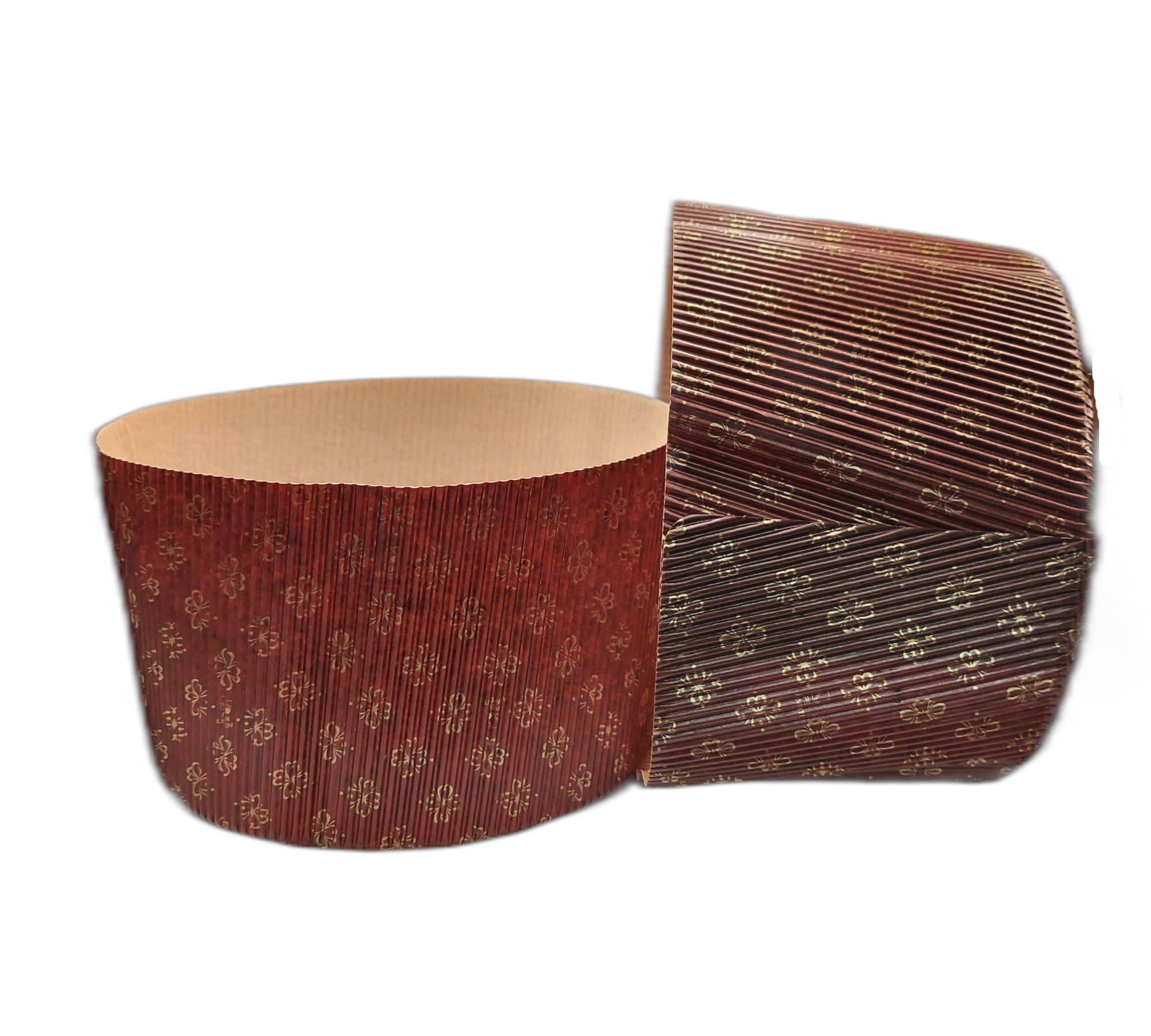 Stampi Per Panettone Alto In Carta - 5 Pezzi + Buste Per Natale - Foto 2