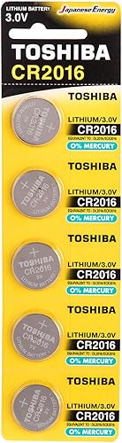 Miniatura 10 de Toshiba Batería CR2016 3V Litio Moneda Celda (500 Baterías)