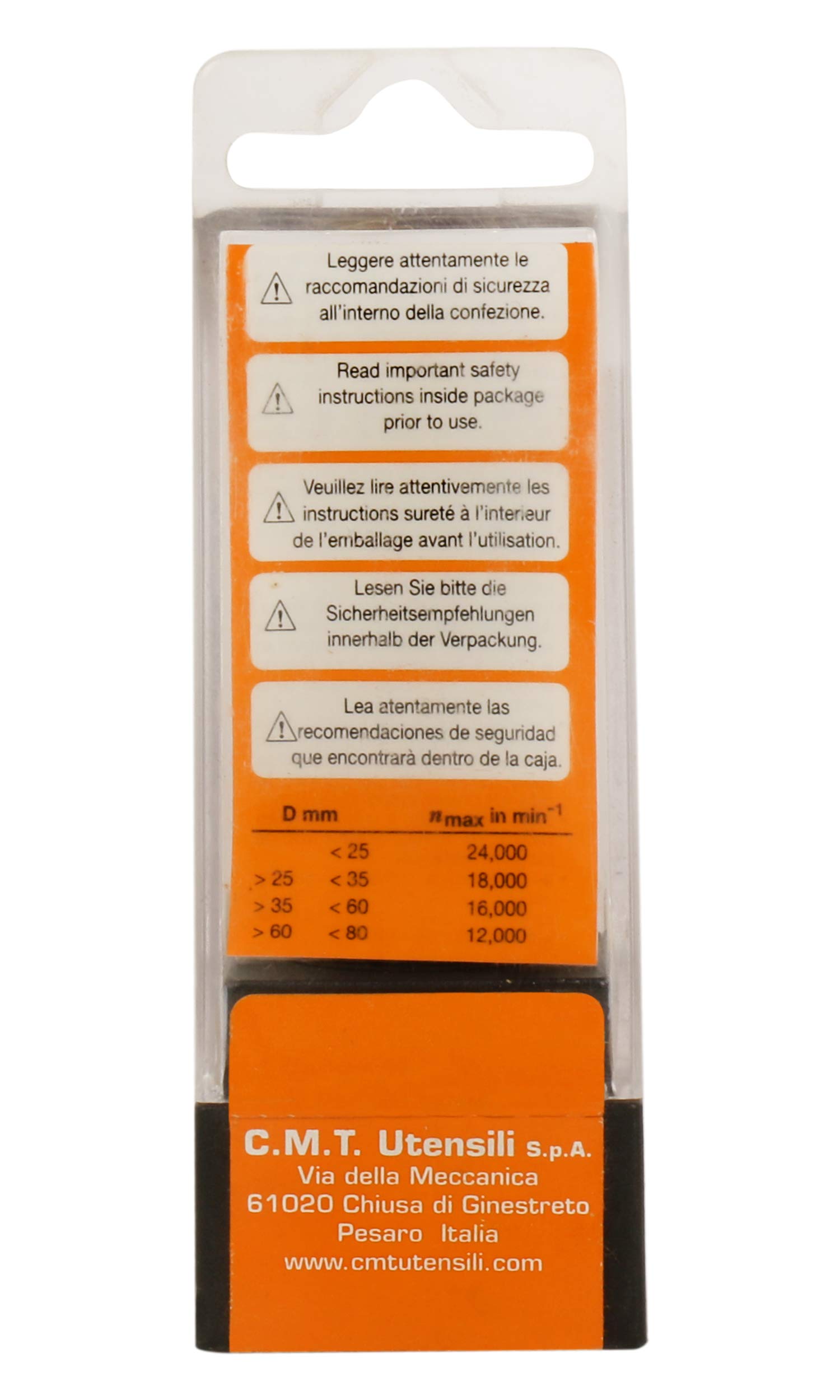 CMT Orange Tools 950.001.11 – truskawka do zamków Z2 HWM S 8 D 4.76 D 9.5