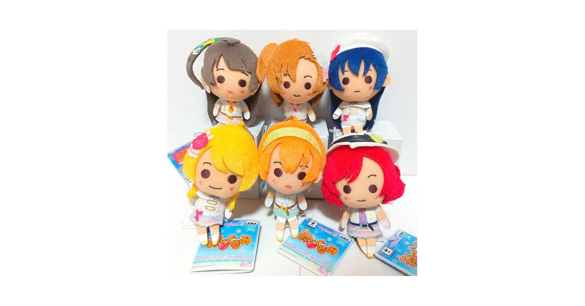 ラブライブ! ぬいぐるみとキーホルダーセット Amazon.co.jp: ラブライブ μ's ぬいぐるみ きゅんぐるみ
