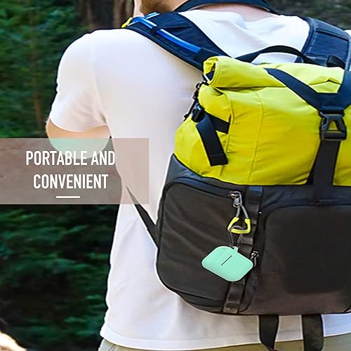 Miniatura 7 de Coffea - Funda protectora de silicona con llavero para audífonos AirPods 2 de Apple