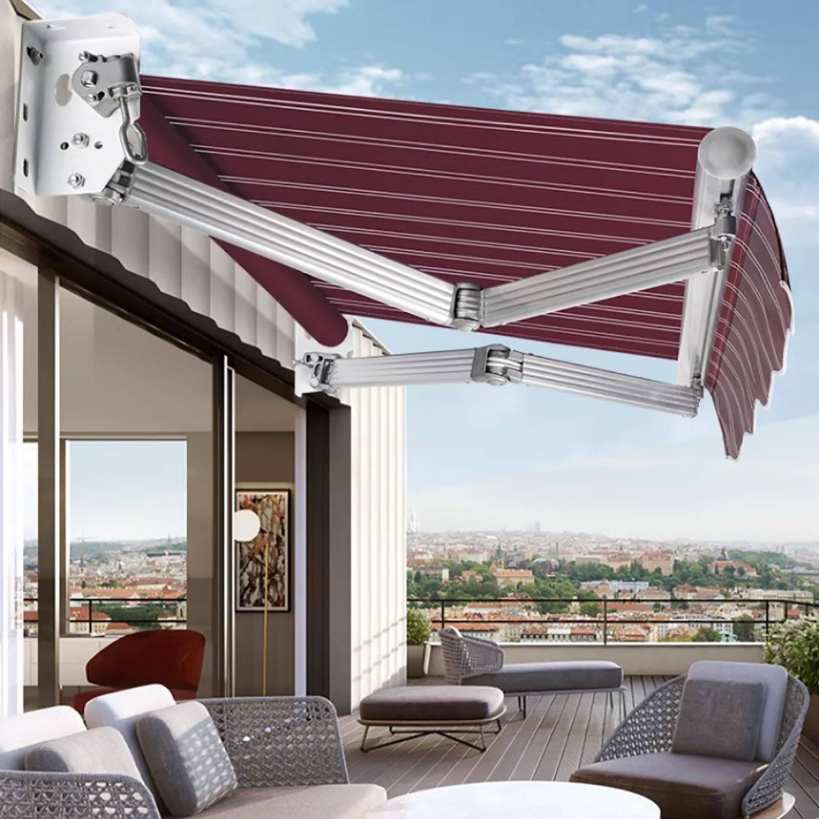 Auvent rétractable pour terrasse et balcon : profitez de votre extérieur à l'ombre