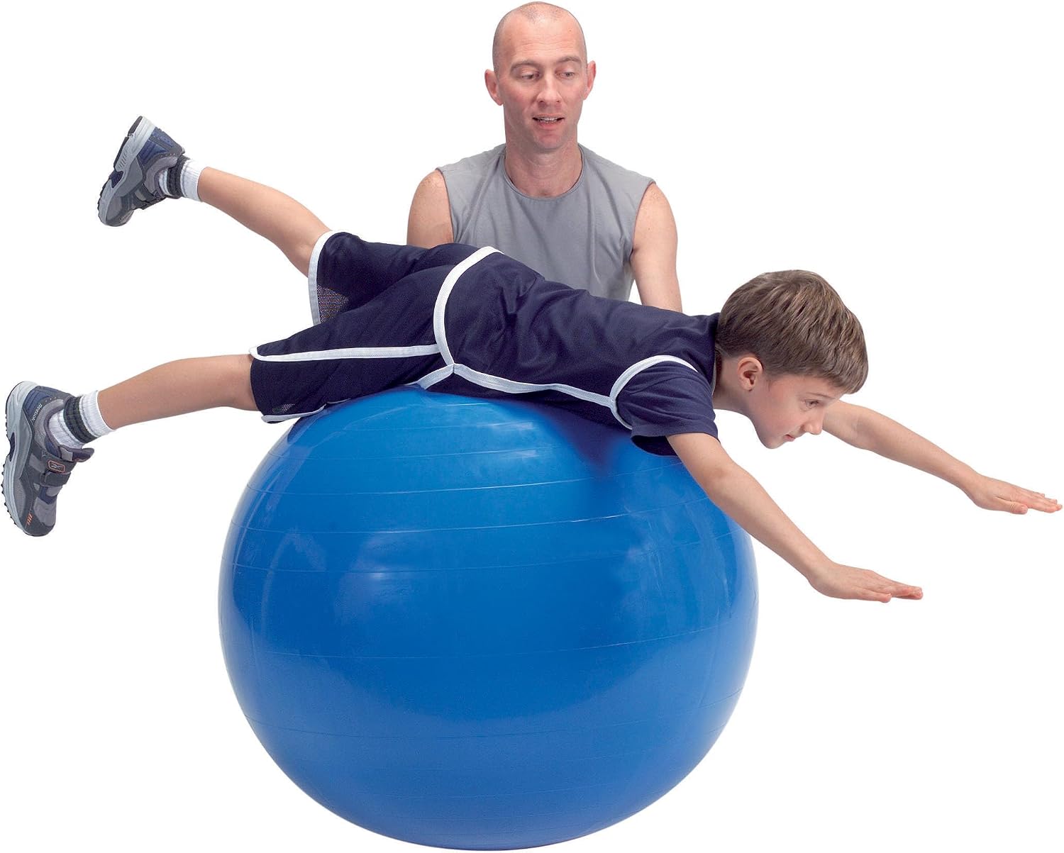 Gymnic Physio Exercise Ball, Blue (95 cm)