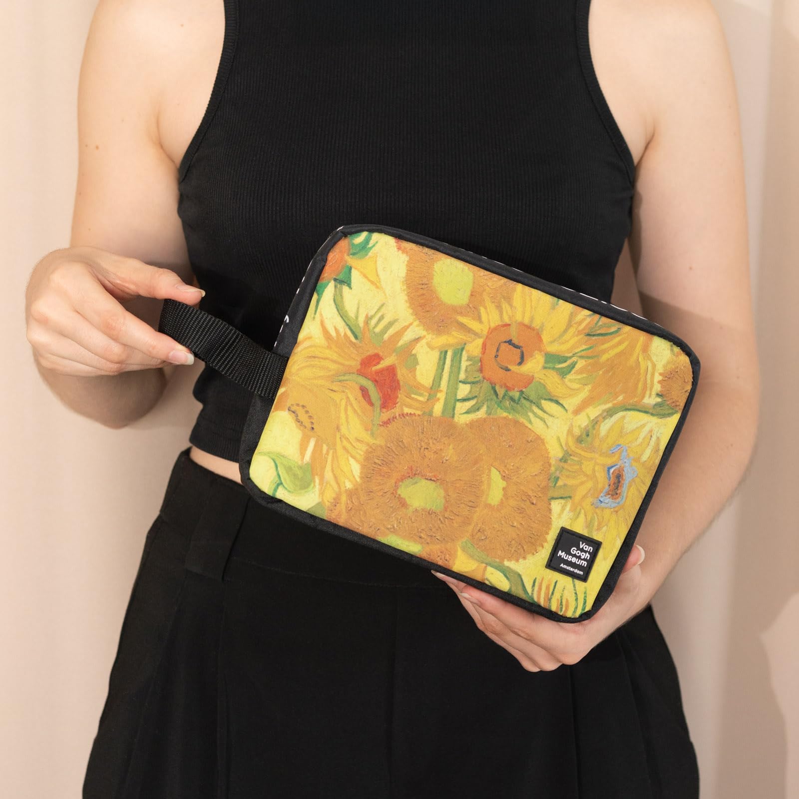 Grupo Erik Cosmetic Bag Van Gogh Museum | Cosmetic Case, Large Pencil Case, Cosmetic Pouch, Travel Toiletry Bag | Van Gogh Gifts Under 15 Pounds, Art Gifts For Women & For Men