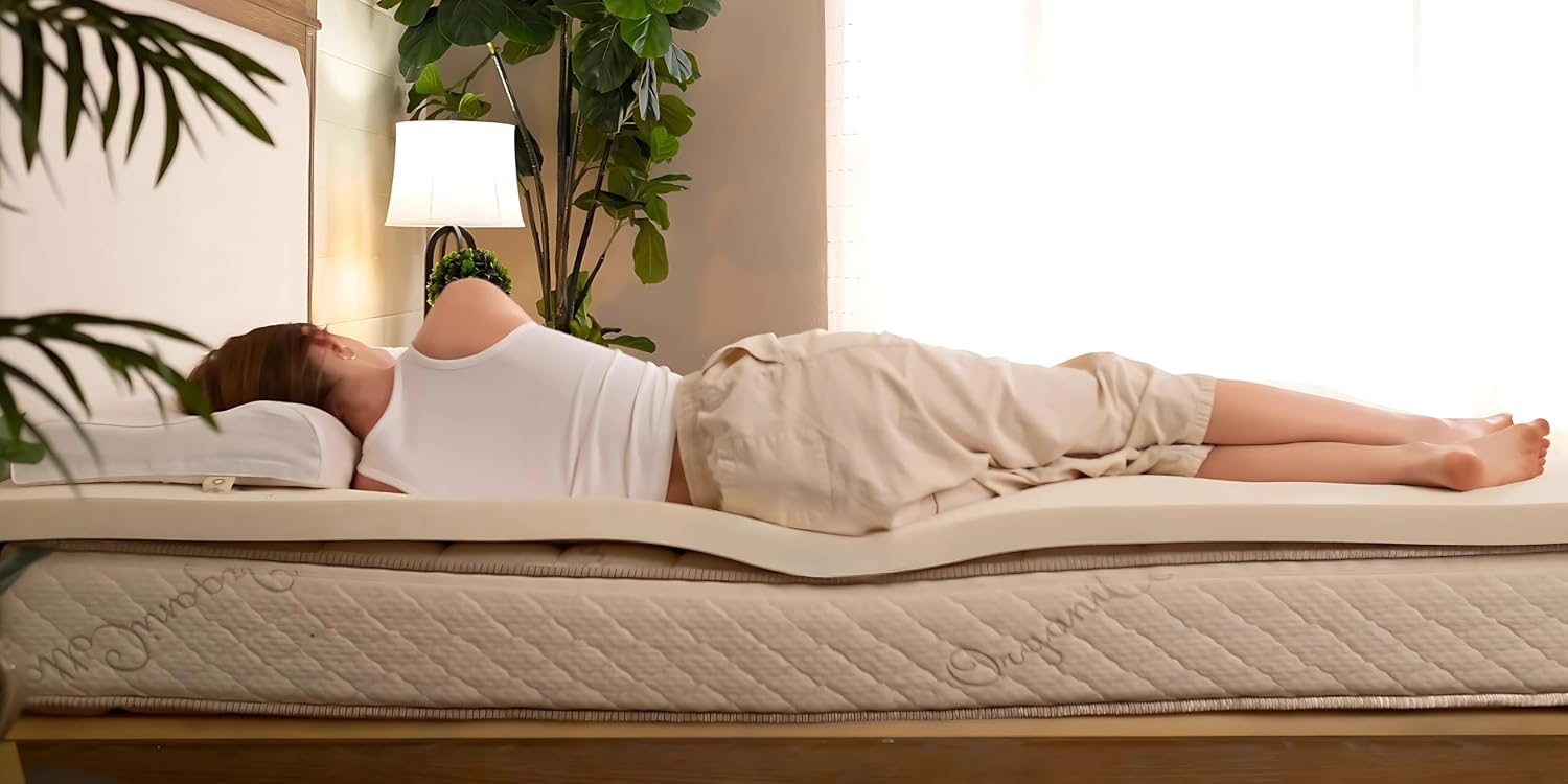 Talalay Latex Mattress Topper - Medium - 2
