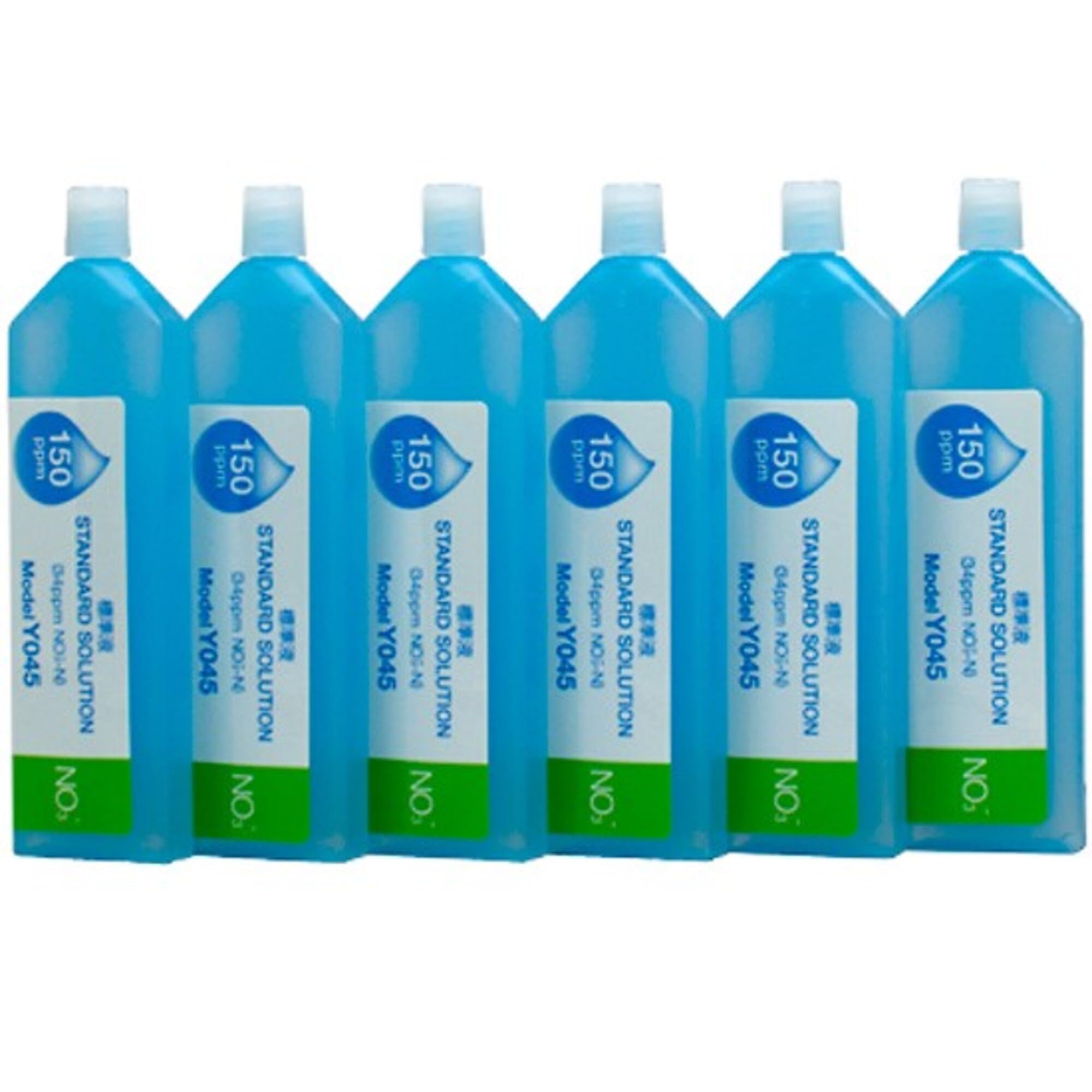 HORIBA 3200053536 Model Y045 Nitrate Ion Standard Solution, 150ppm Value, 14mL Volume (Bottle of 6)
