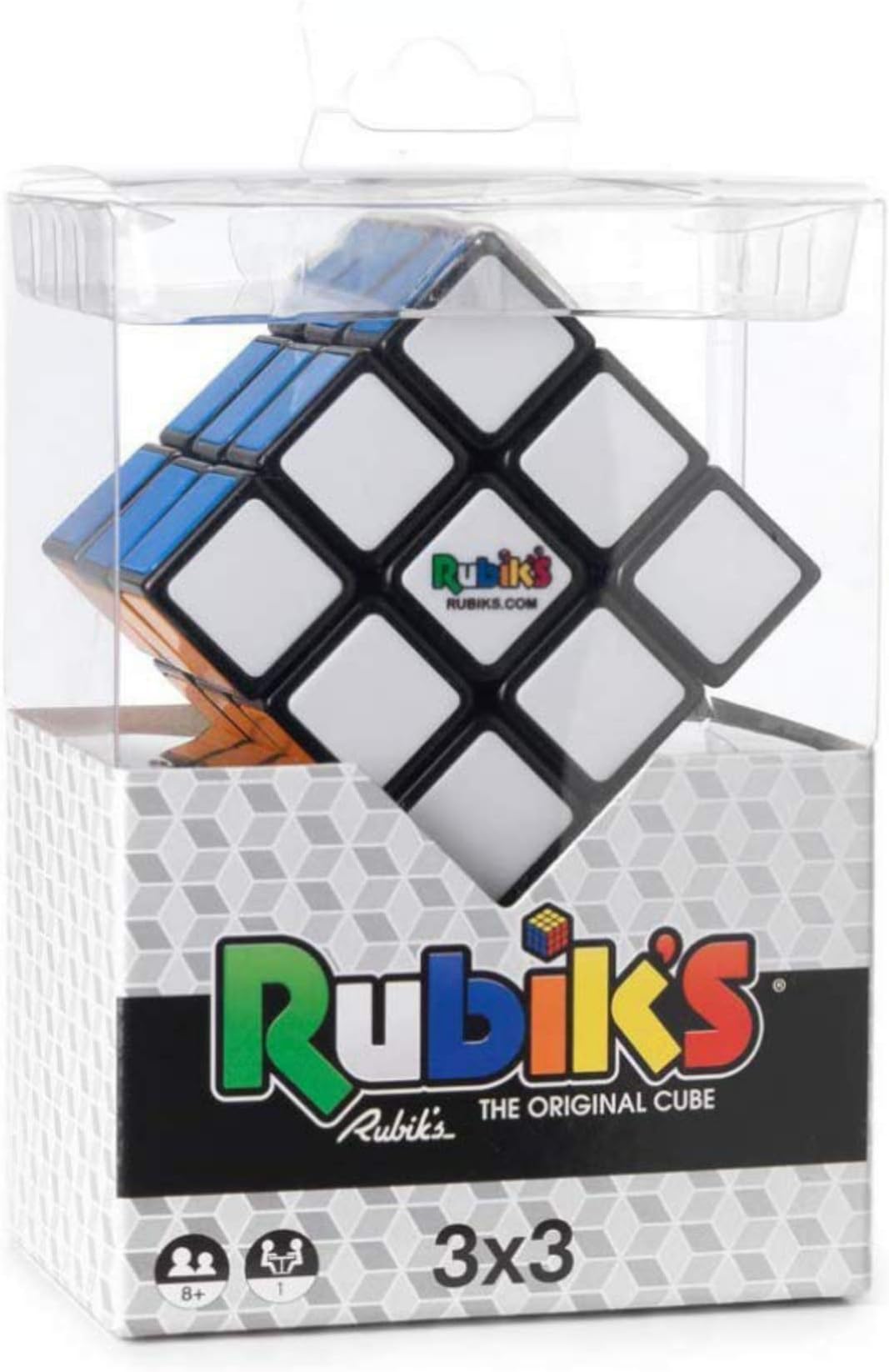 Rubik’s Cube | The Original 3x3 Colour-Matching Puzzle, Classic Problem-Solving Cube