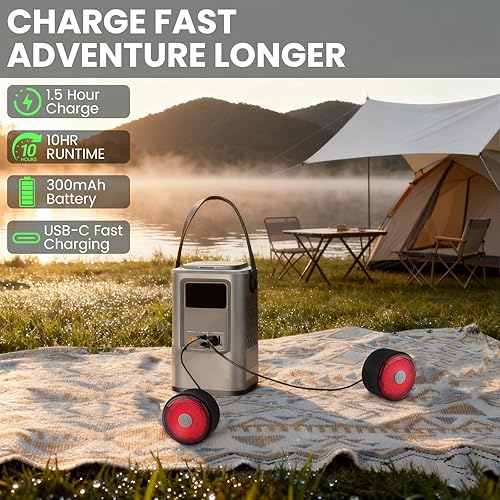 Miniatura 3 de Paquete de 2 luces para bicicleta, luz trasera de bicicleta ultra brillante para conducción nocturna y seguridad diurna, luz trasera de bicicleta