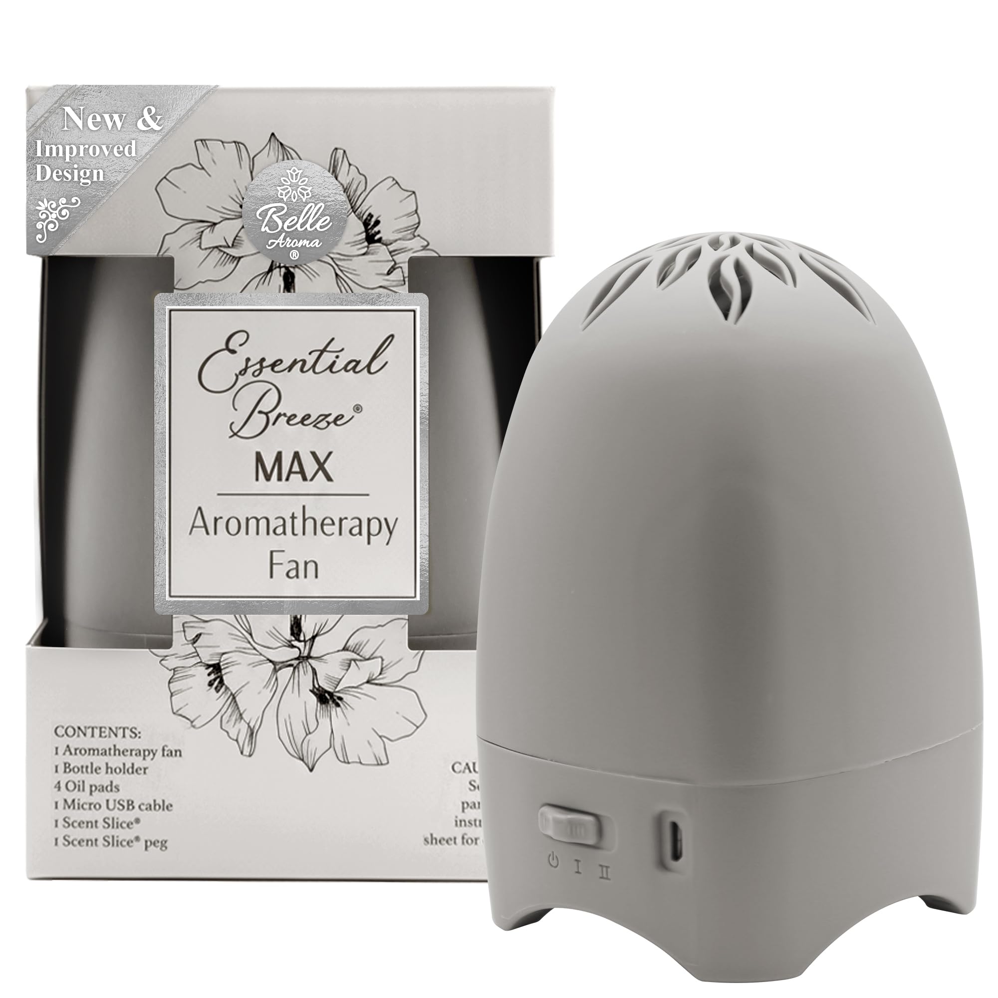 Ventilateur d'aromathérapie Belle Aroma Essential Breeze Max sans eau