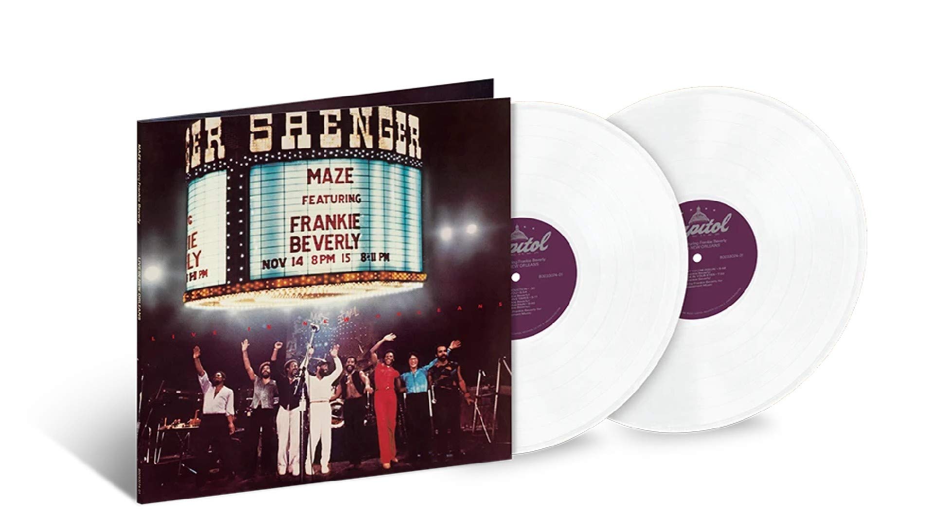 Live in New Orleans - Exclusive Limited Edition Opaque White Colored Vinyl LP x2