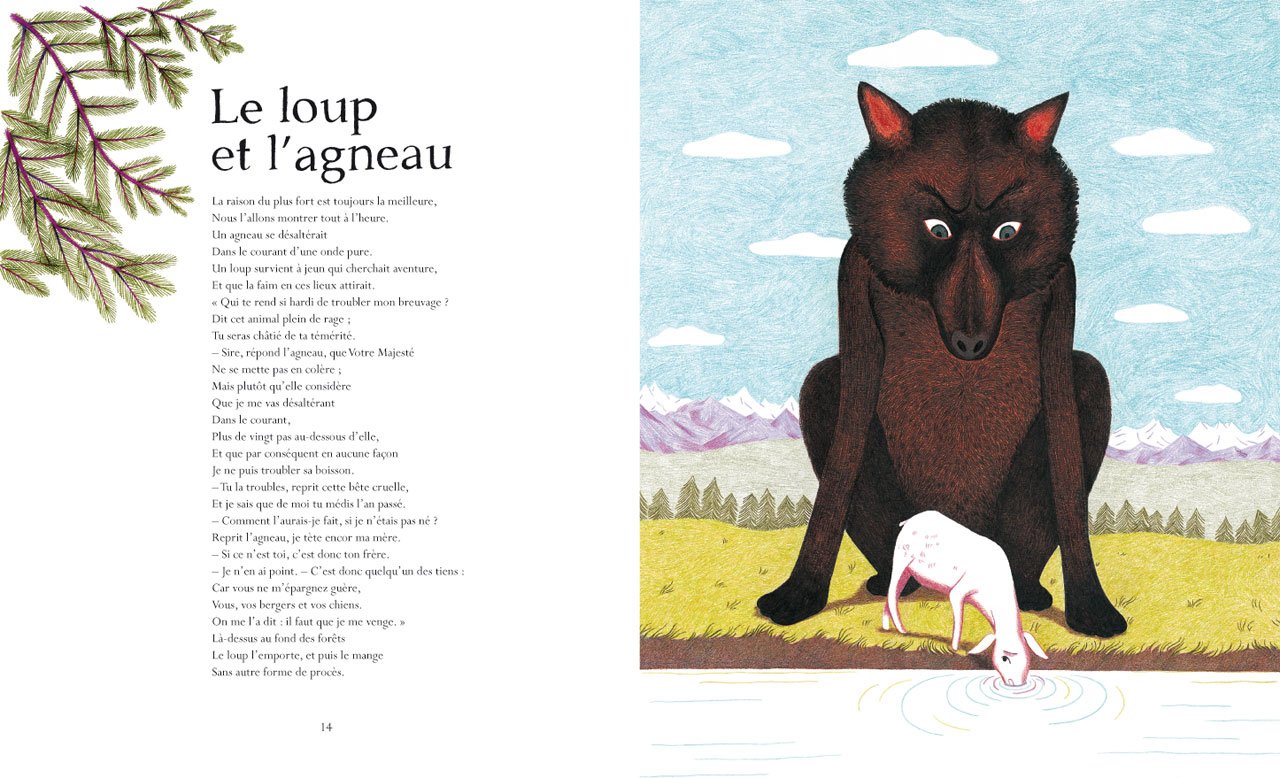 Facile Dessin De Poésie Le Loup Et L Agneau Trier souvent objectif poésie jean de la fontaine le loup et l agneau  ceinture Conditionnel Réfléchi