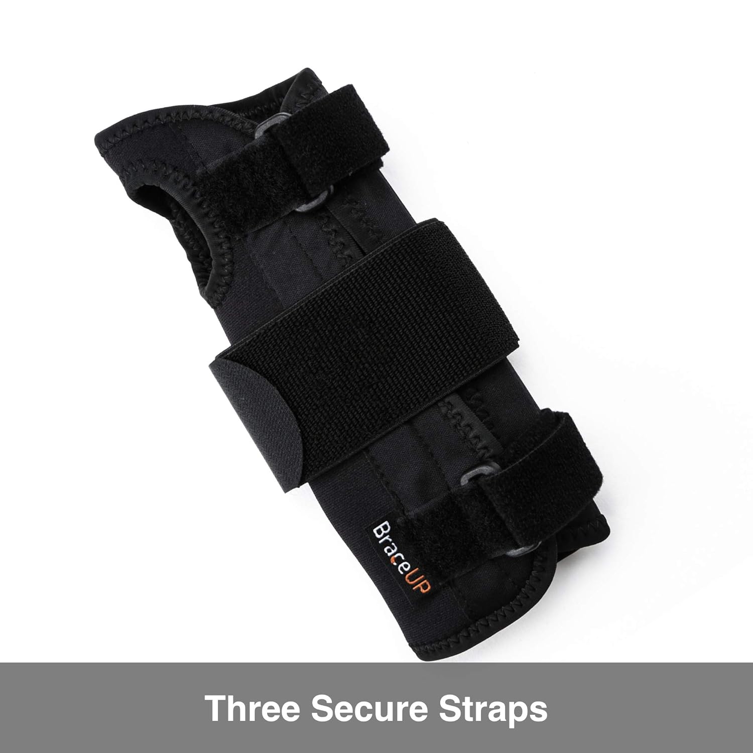 Carpal Tunnel Wrist Brace by BraceUP for Men and Women - Metal Wrist Splint for Hand and Wrist Support and Tendonitis Arthritis Pain Relief (L/XL, Left Hand) : Health & Household