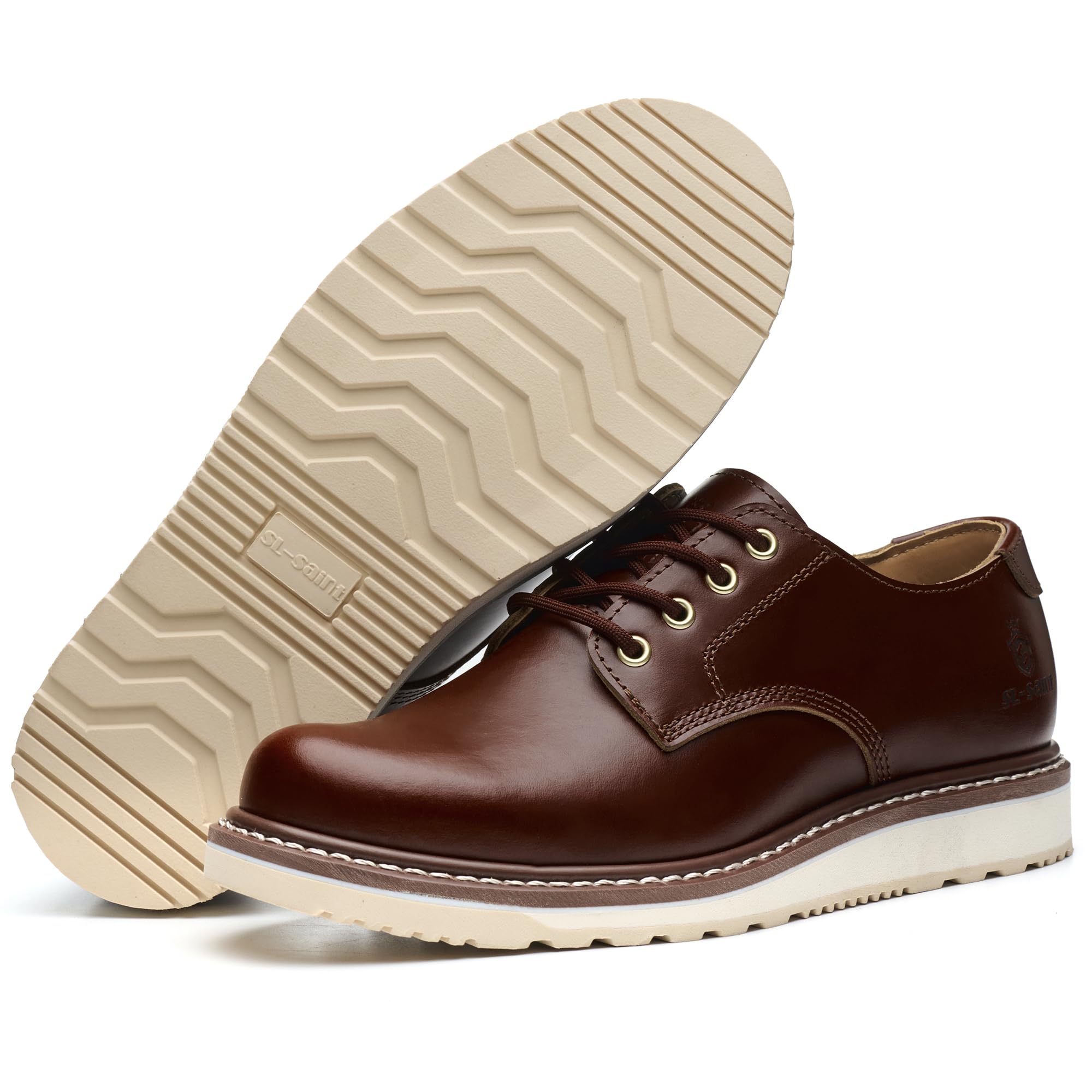 Uomo Fatto a Mano a Bassa Tazza Di Moda Stivali Genuini in Pelle Bovina Scarpe Moda Lace Up