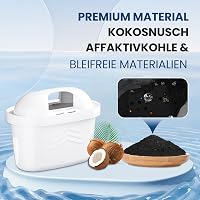 Golden Icepure TÜV SÜD vízszűrő Brita Maxtra+ és Mavea kompatibilis 6 db 4