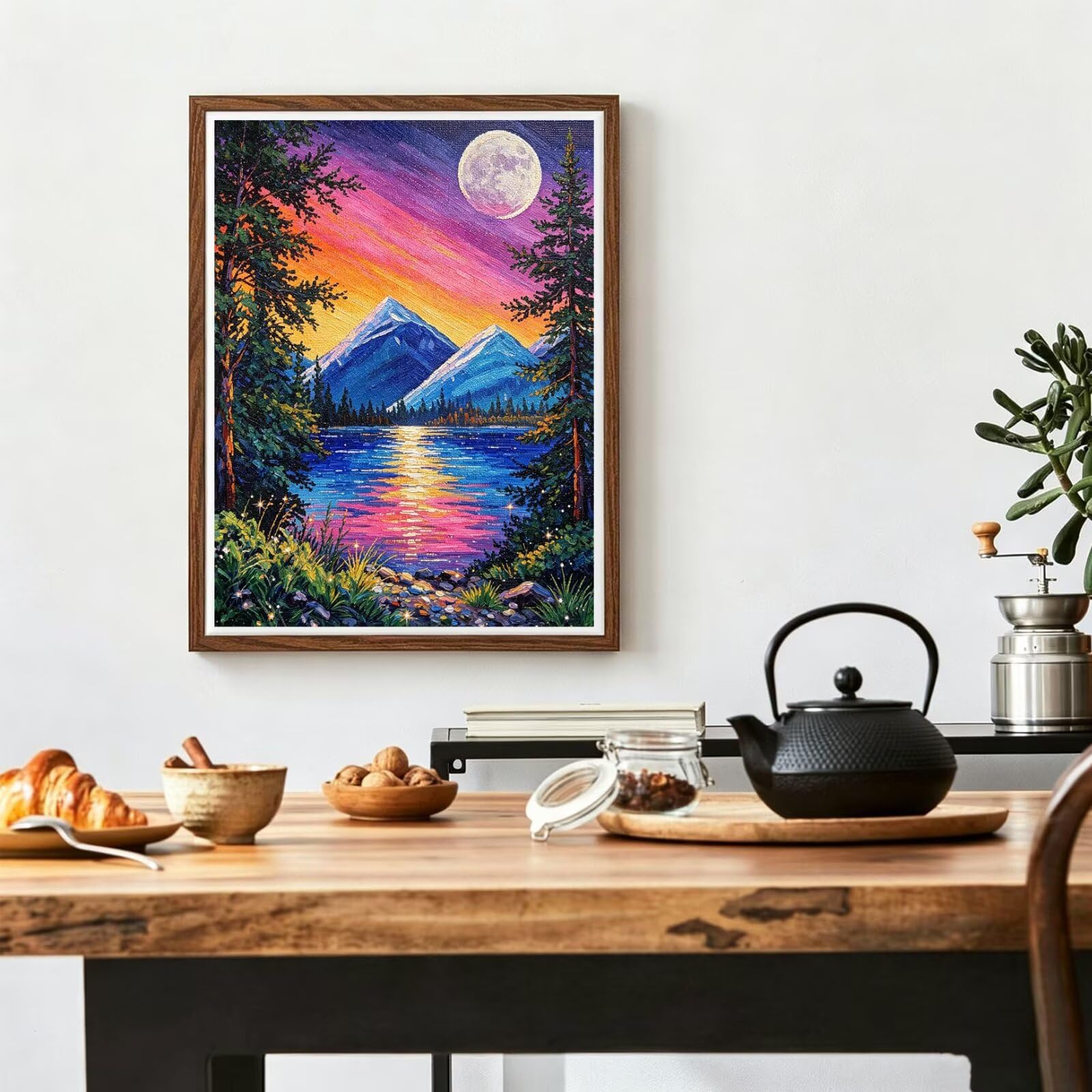 5D Paysage Diamond Painting Adulte Ronde Diamond Peinture 60x80cm-1428