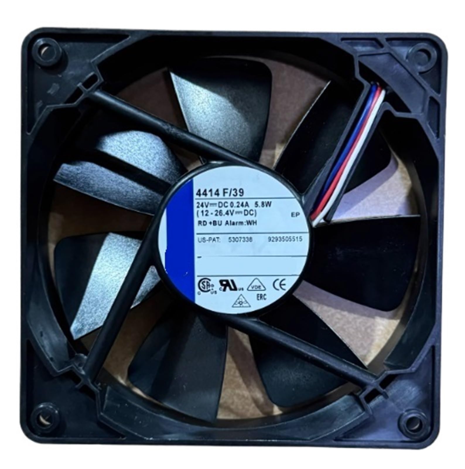 LZIKKGKI 4414F/39 12025 24V 5.0W three wire cooling fan