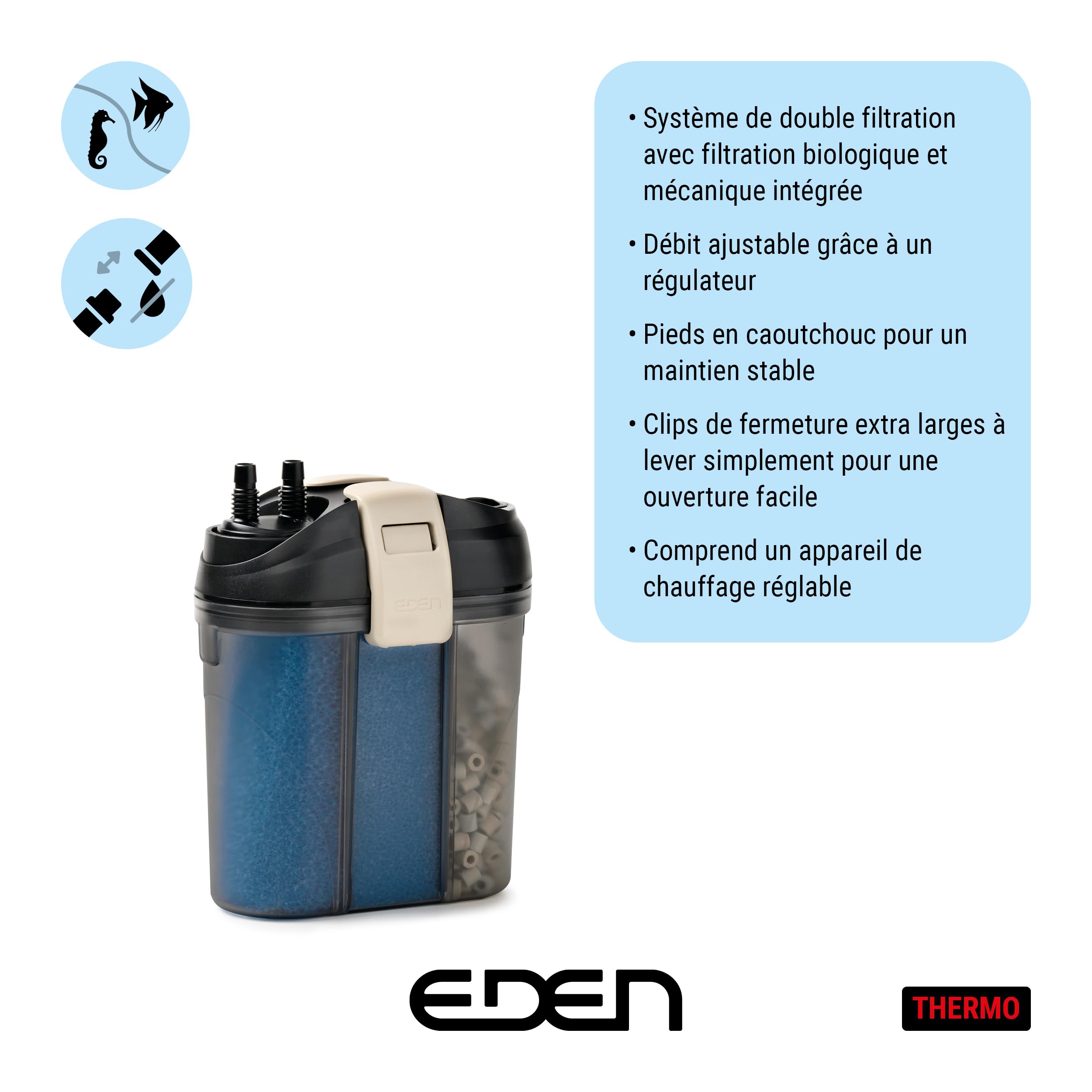 EDEN FET 100 Filtre extérieur